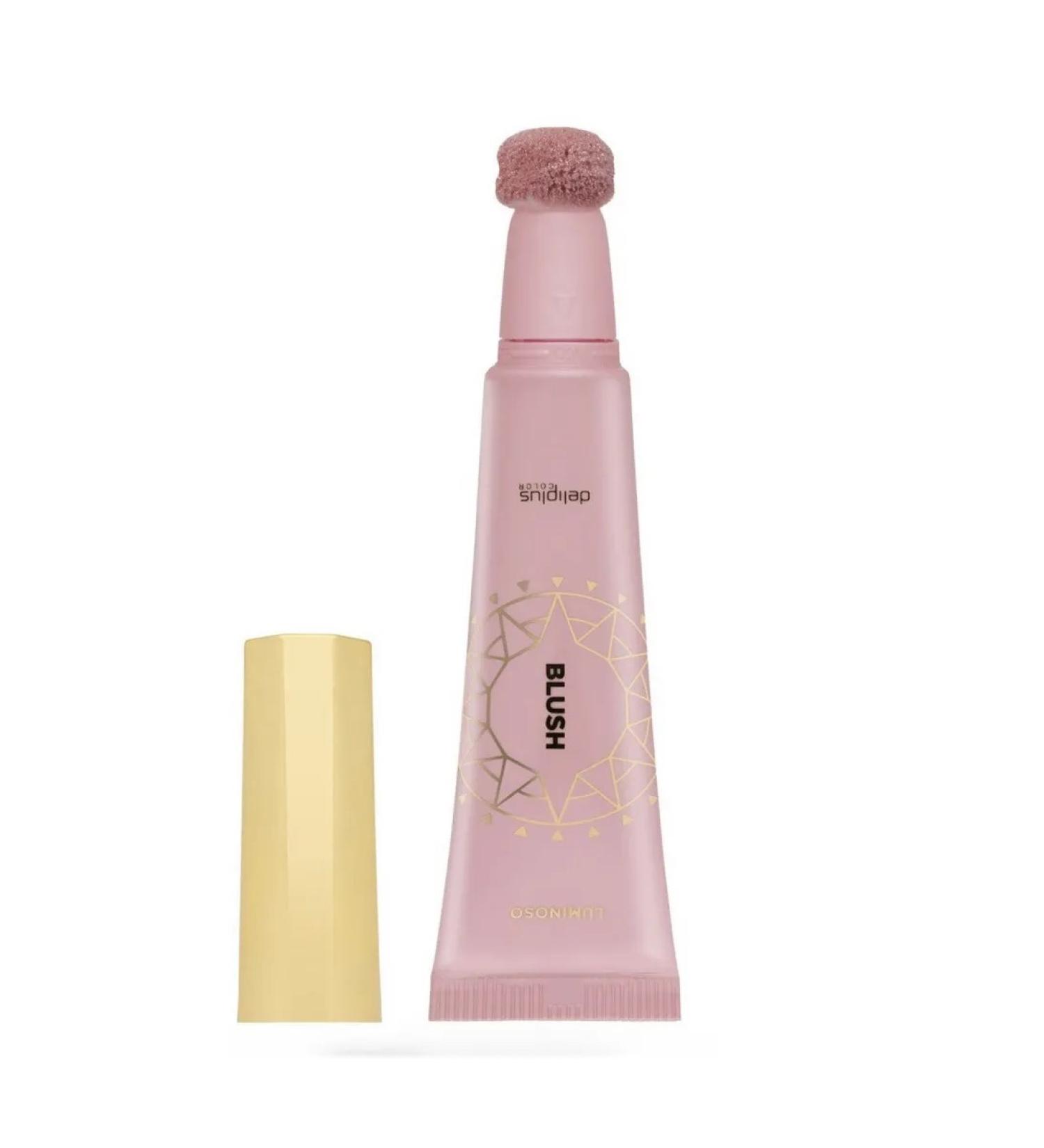 Deliplus Face blush cream liquid shade 02 pink - Buy Online on GoSupps.com