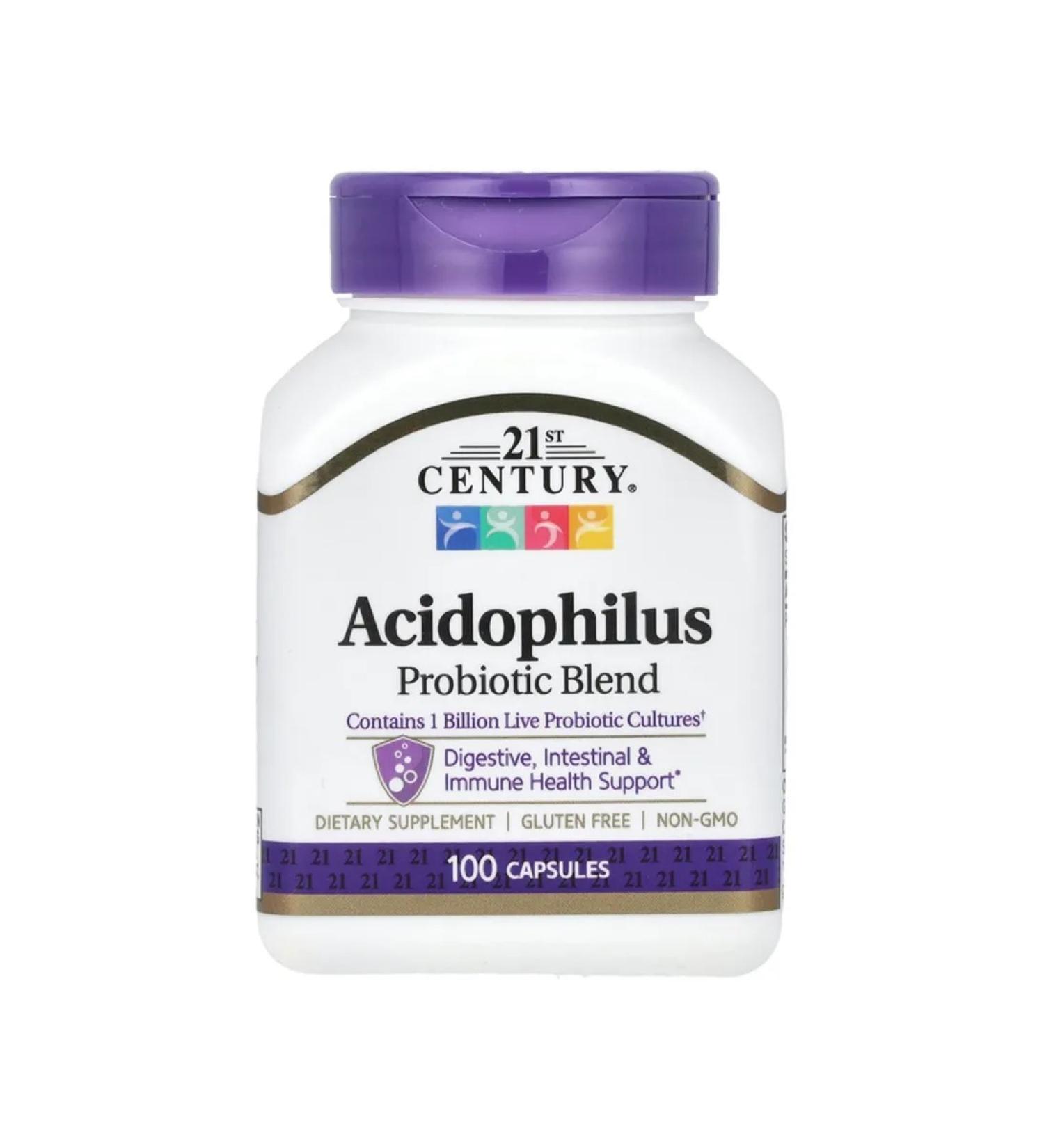 21st Century Acidophilus probiotics mixture 100 capsules