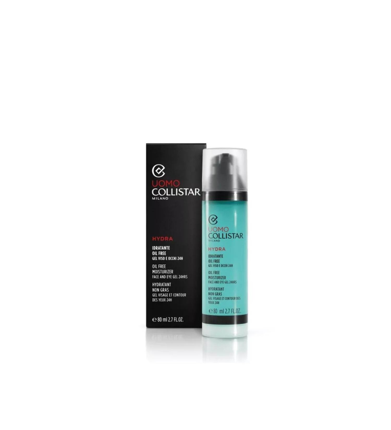 Collistar Oil Free Moisturizer Face and Eye Gel 24 H Gel 80 ml