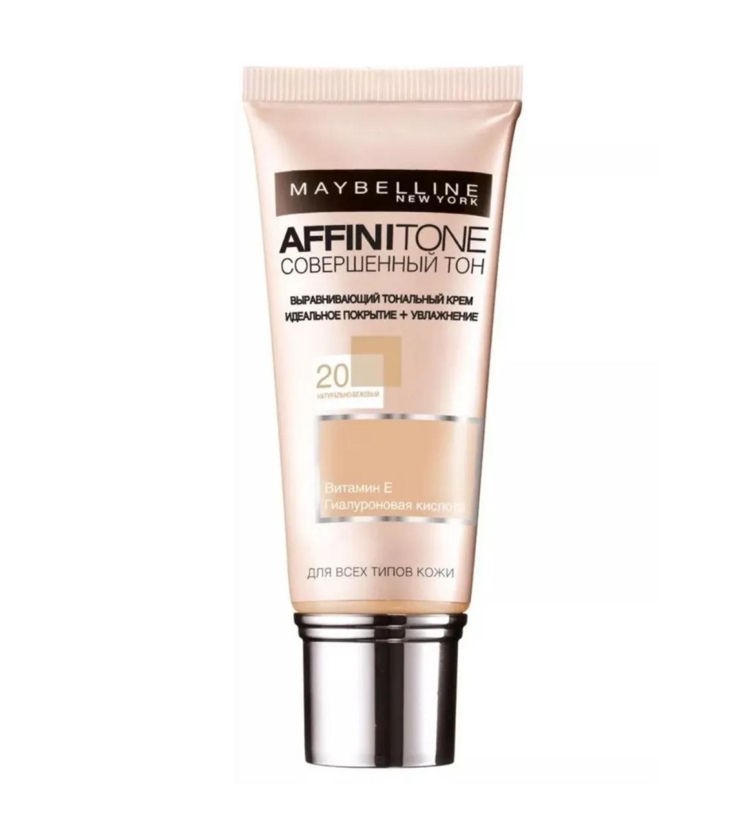 Maybelline New York Affinitone Facial Tonal Cream 20 - Buy Online on GoSupps.com