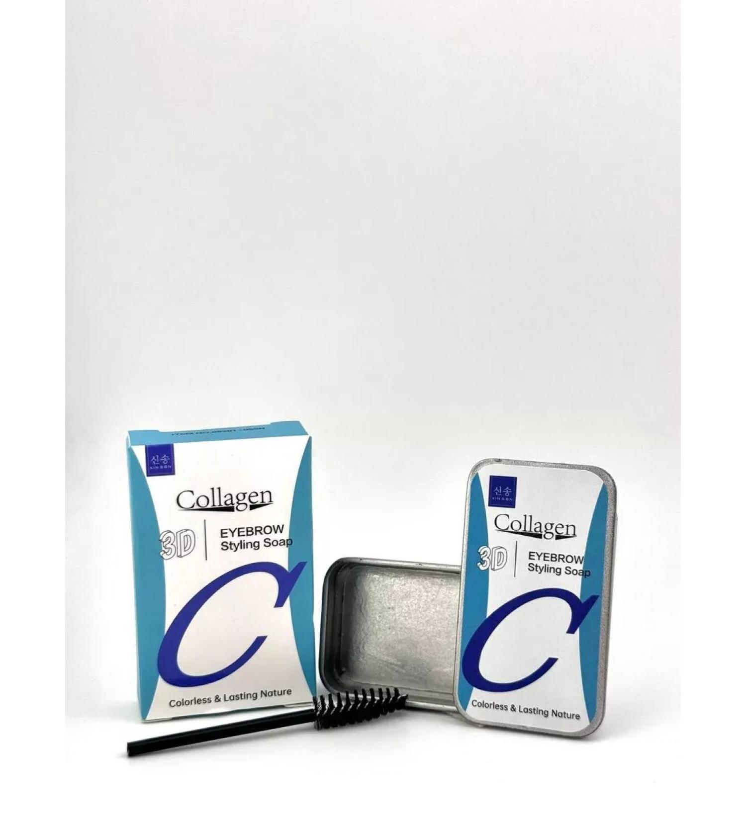 Golden Apple Eyebrow soap fixing with a brush - Buy Online on GoSupps.com