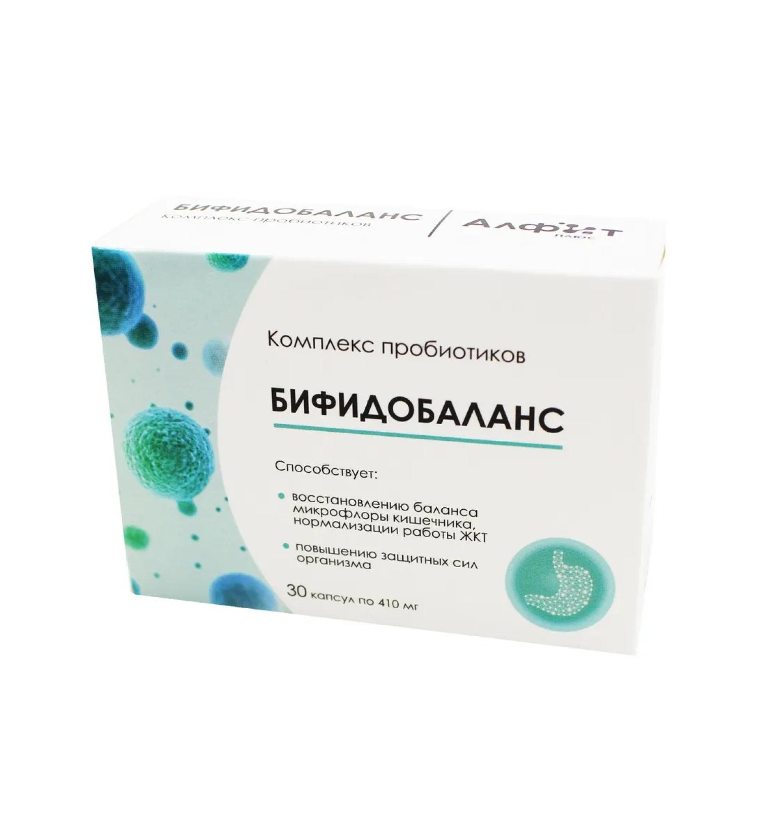 Alfit Plus Bifidobalance complex of probiotics Alfit-plus 30 capsules