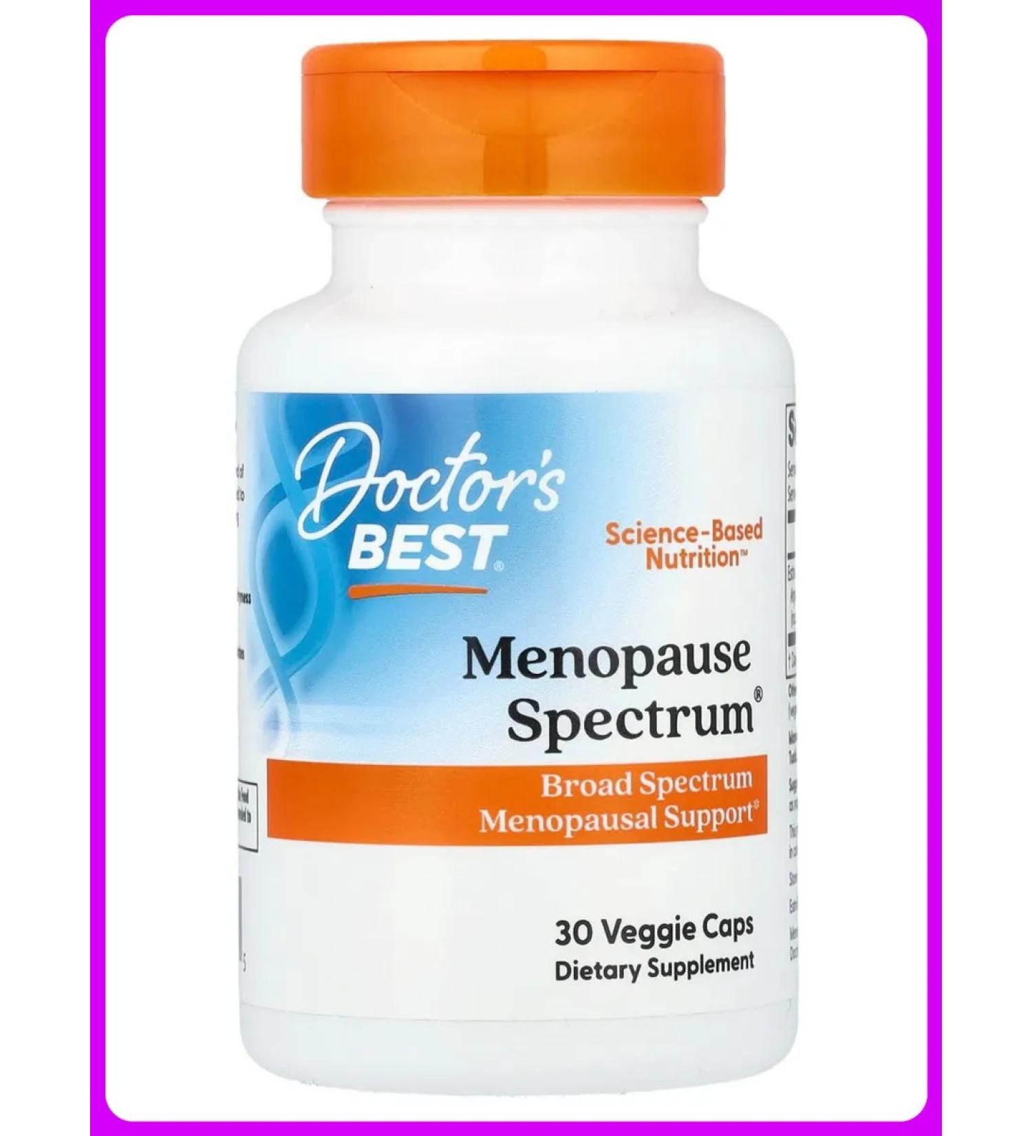 Doctor's Best Plant complex for menopause with Estrog-100 30 capsules