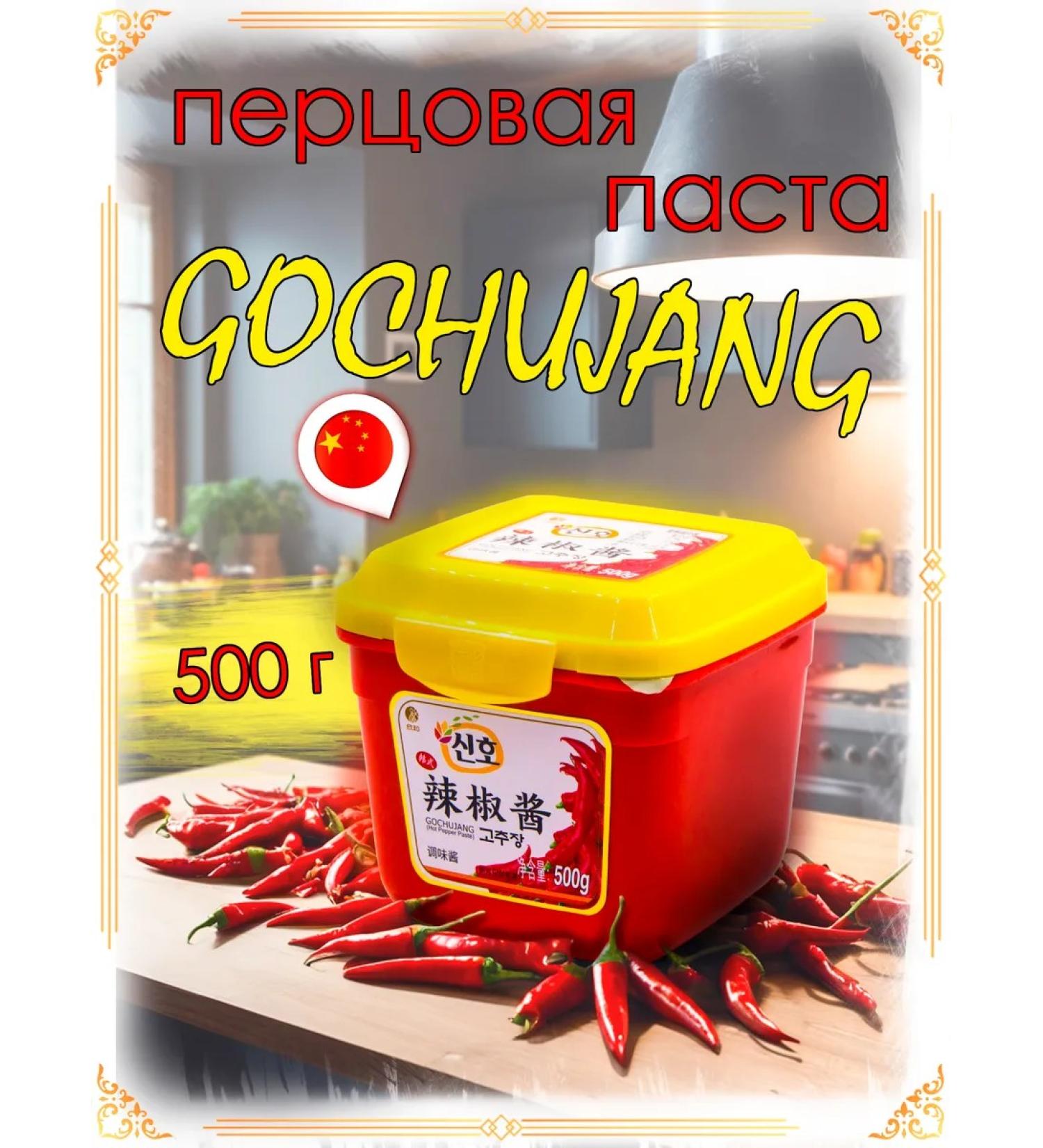 GOCHUJANG Pepper paste acute Kochudyan 500 g - Buy Online on GoSupps.com