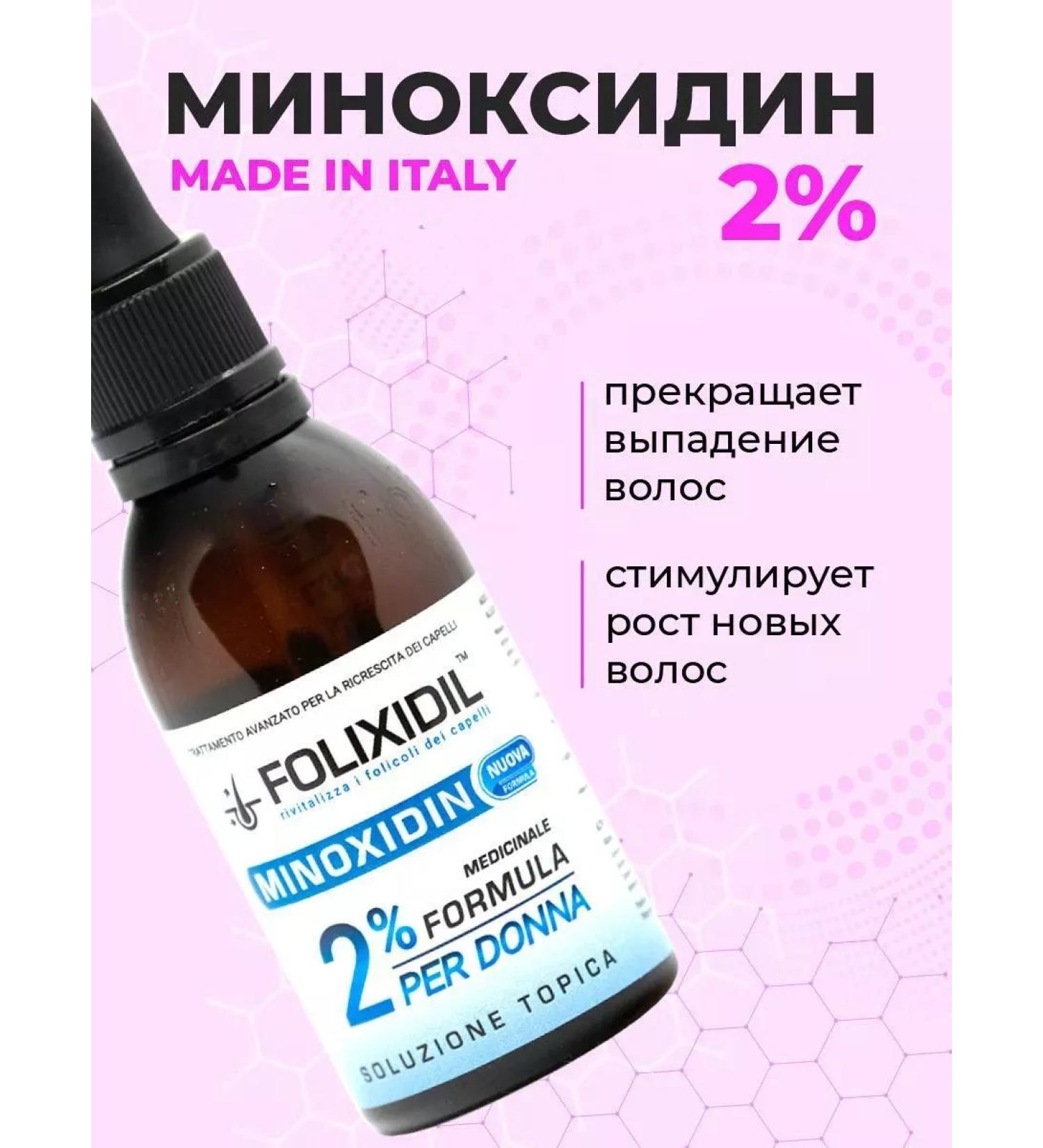 Folixidil Lotion 2% against hair loss 60 ml - Buy Online on GoSupps.com