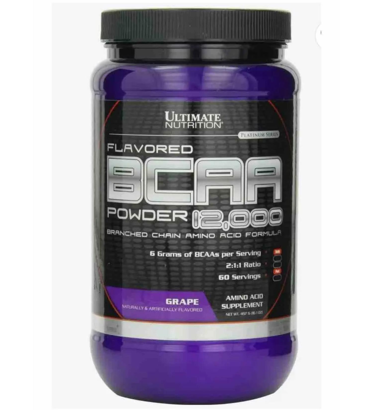 Ultimate Nutrition Amino acids BCAA 12000 457 g - grapes