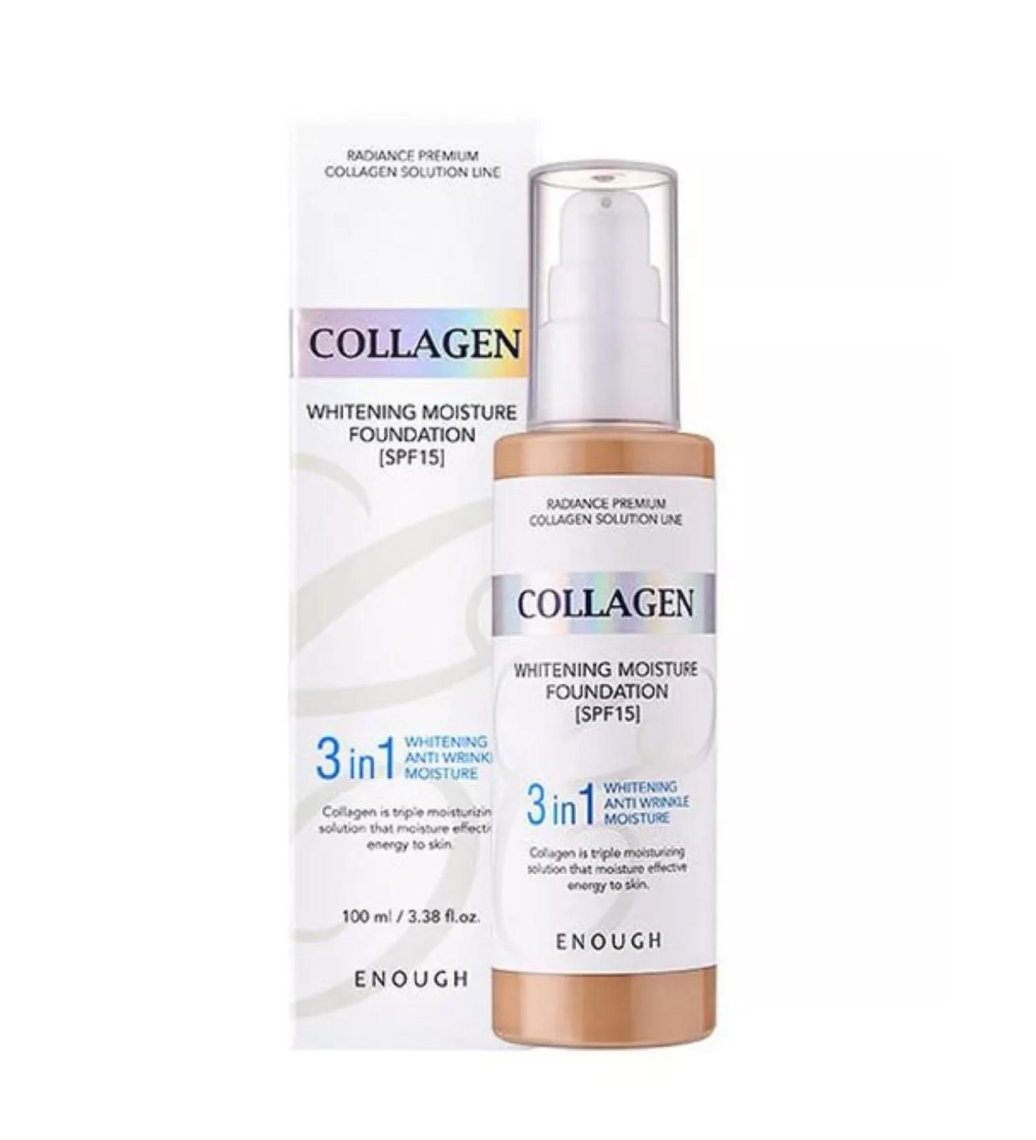 Tonal base Enough Collagen 3 in 1 Whitening moisture