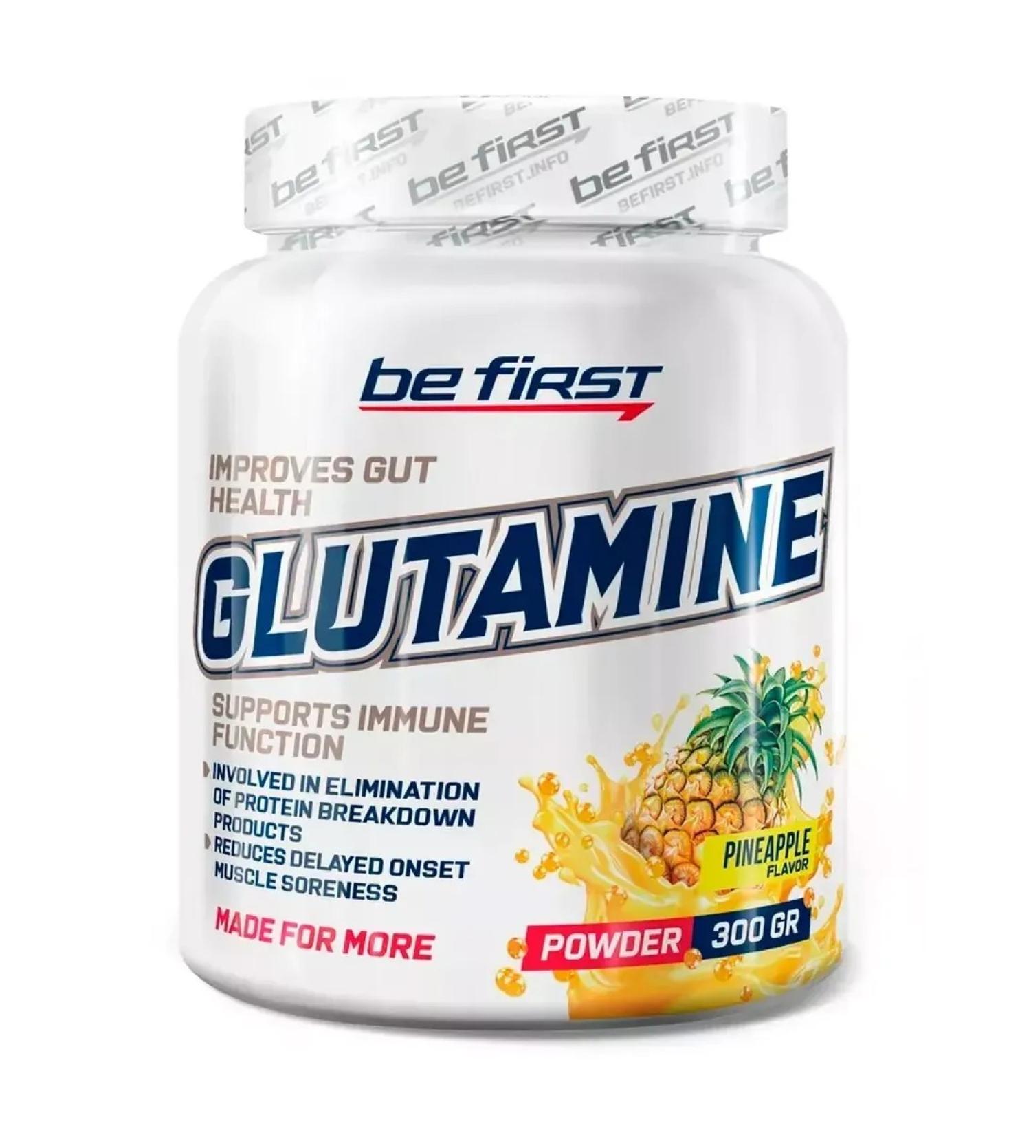 Be First Glutamine Glutamine Powder 300 g Glutamin