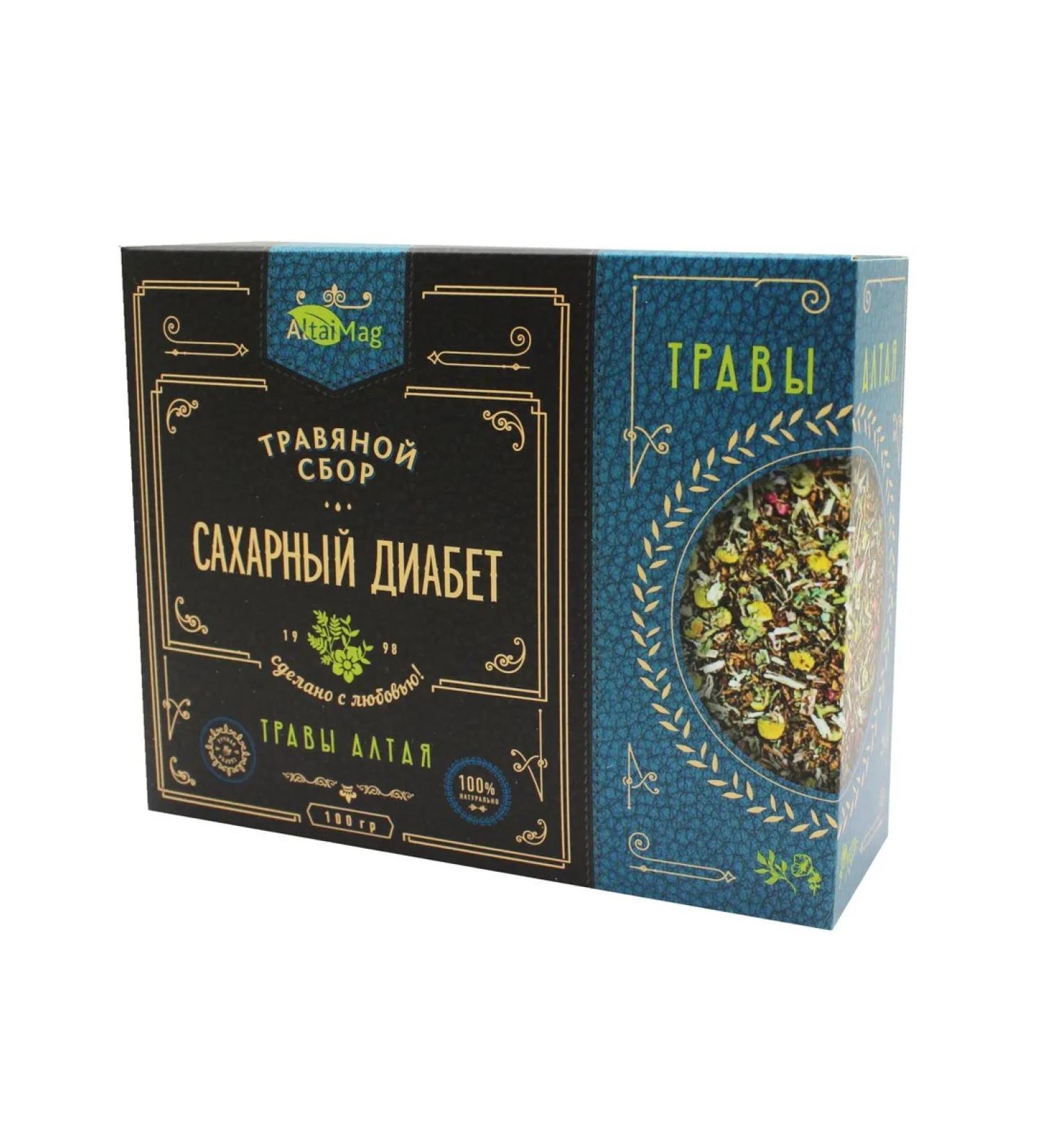 Collection of herbal sugar diabetes Altaimag 100g