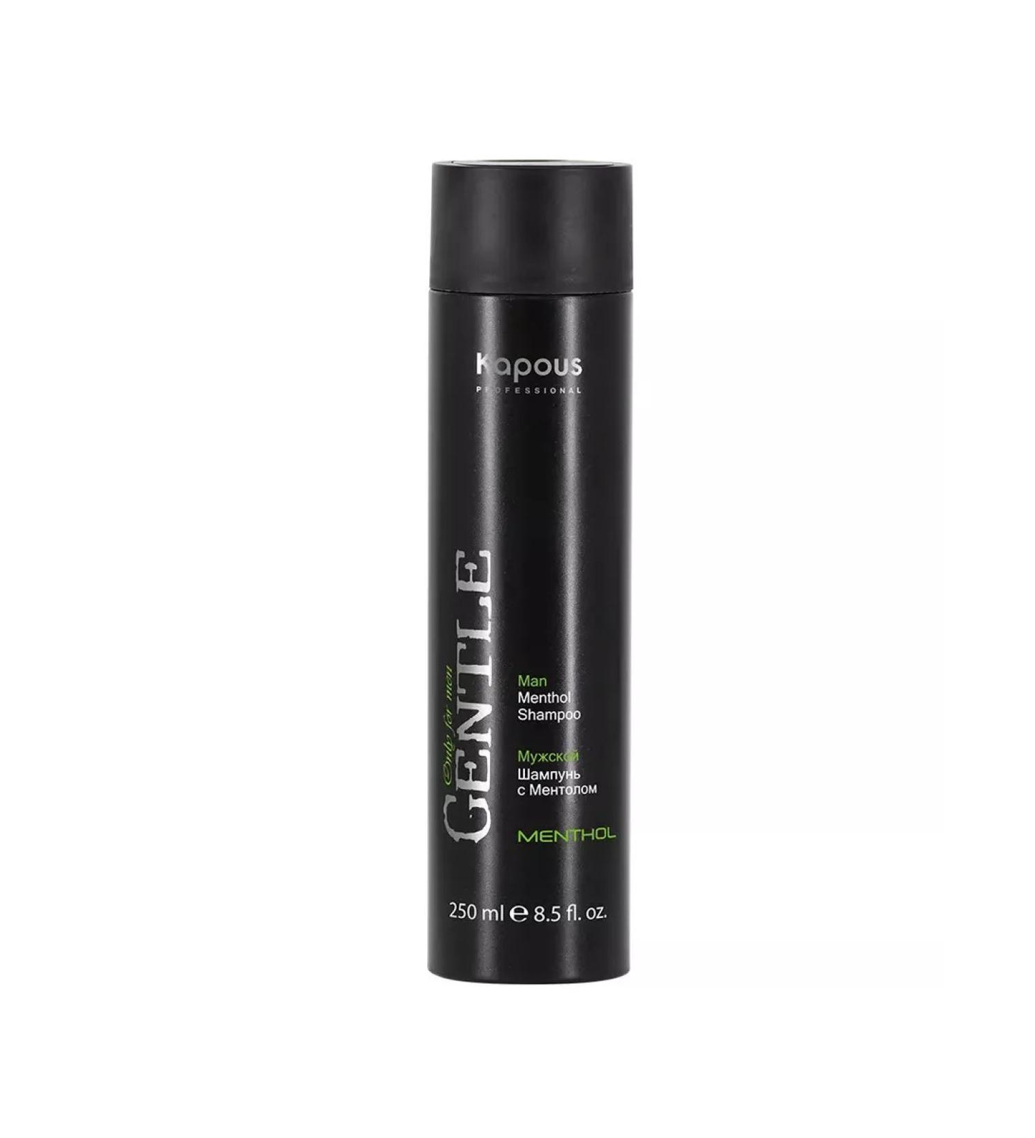 Kapous Gentlemen hair shampoo with menthol 250 ml