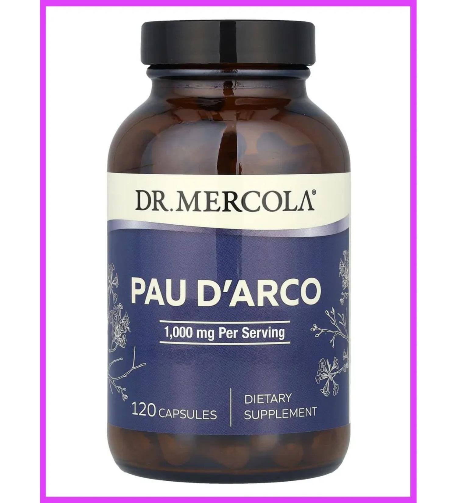 Dr Mercola Ant wood bark 500 mg 120 capsules - Buy Online on GoSupps.com