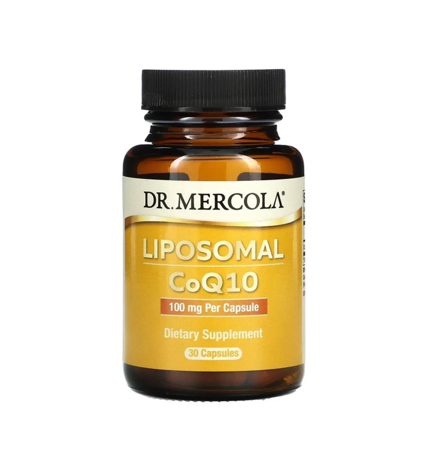 Dr Mercola Liposomal coenzyme Q10 100 mg 30 capsules