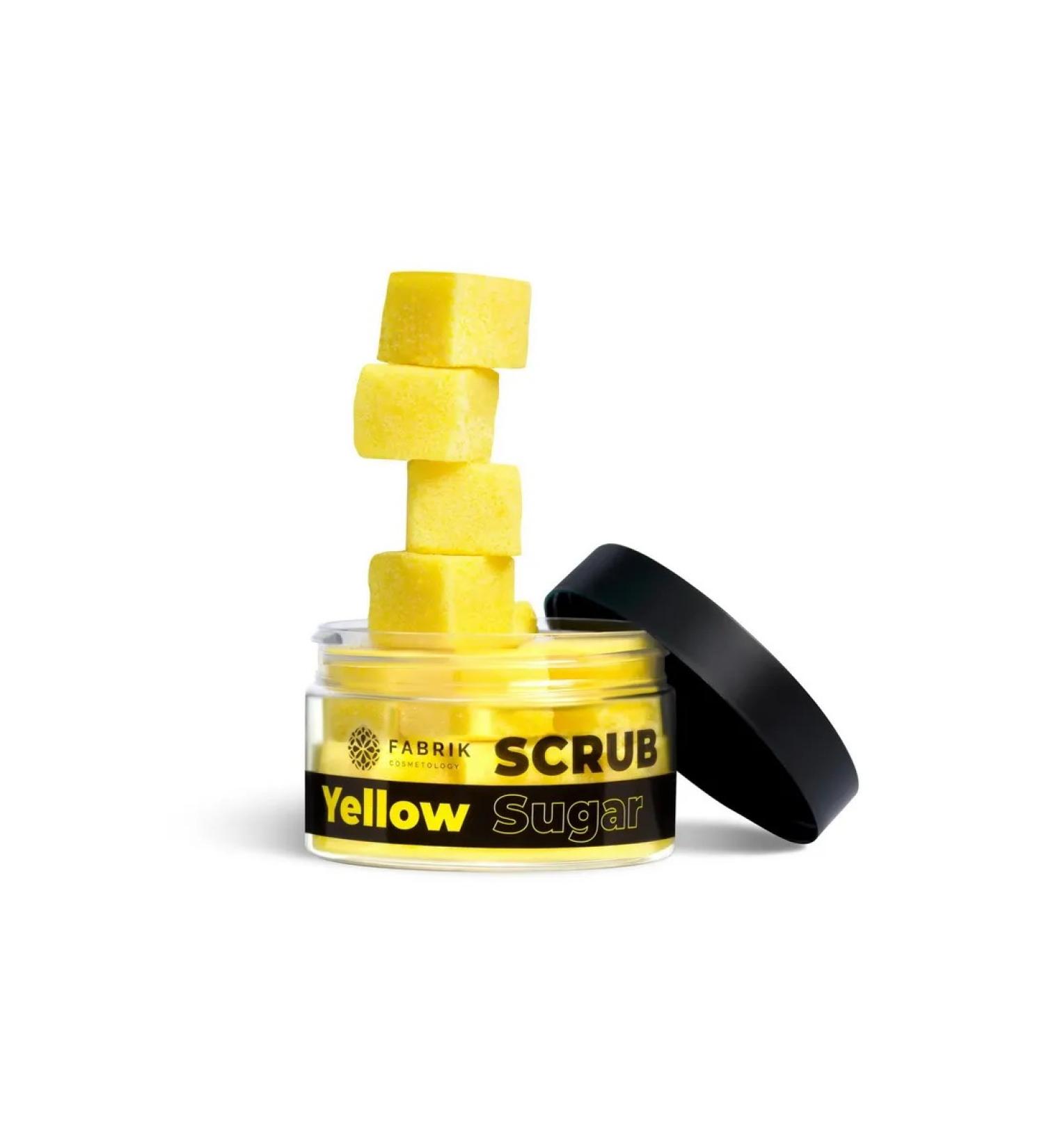FABRIK Cosmetology Sugar Yellow Scrub S suicar - Buy Online on GoSupps.com