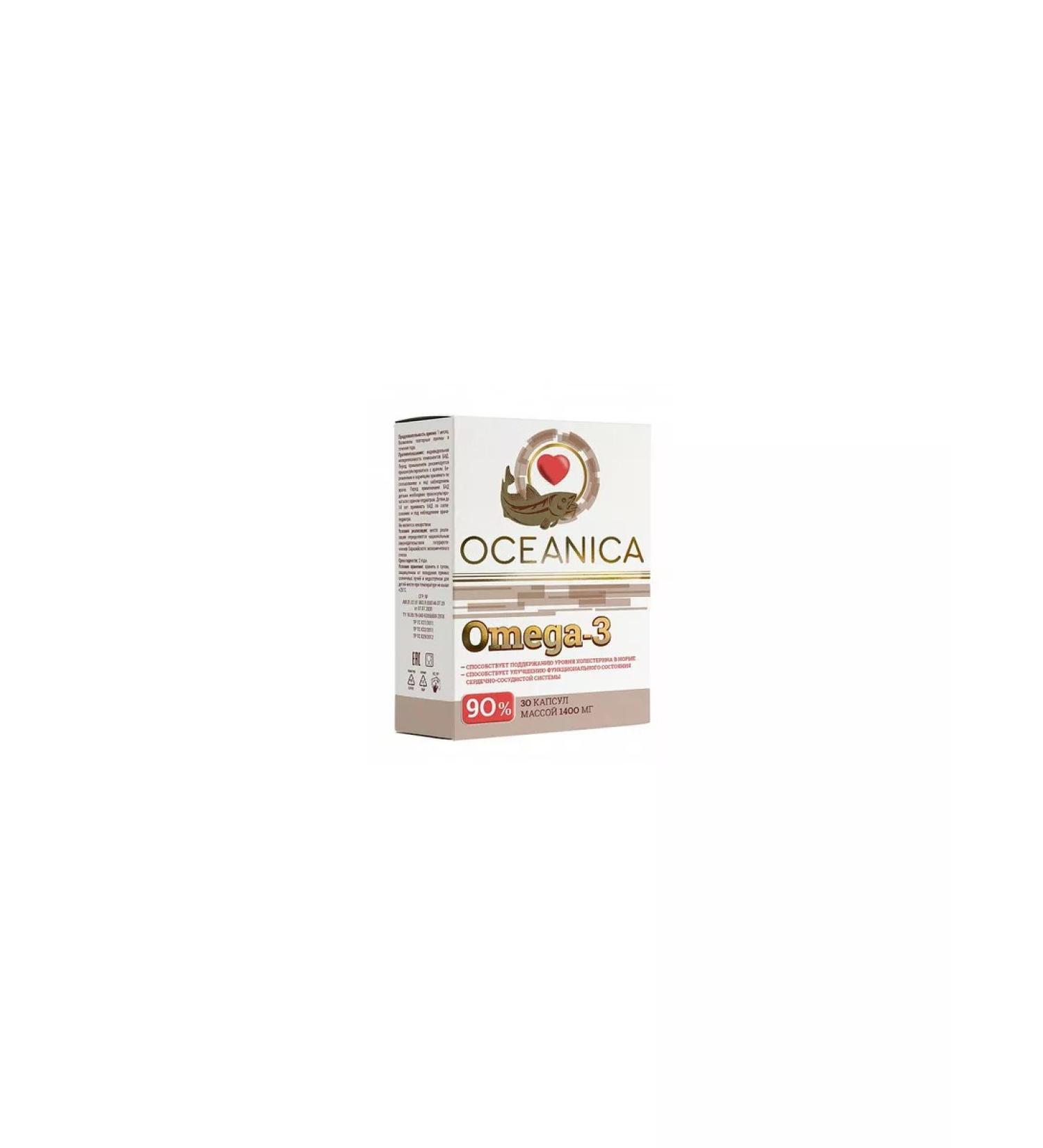 BADUT Oceanic Omega-3 90% 1400 mg capsules 30pcs