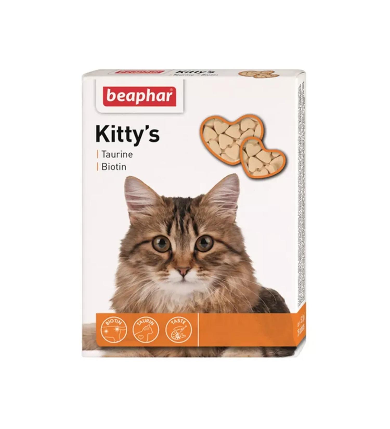 beaphar Kitty s+Taurine-Biotine 75Tab fodder additive
