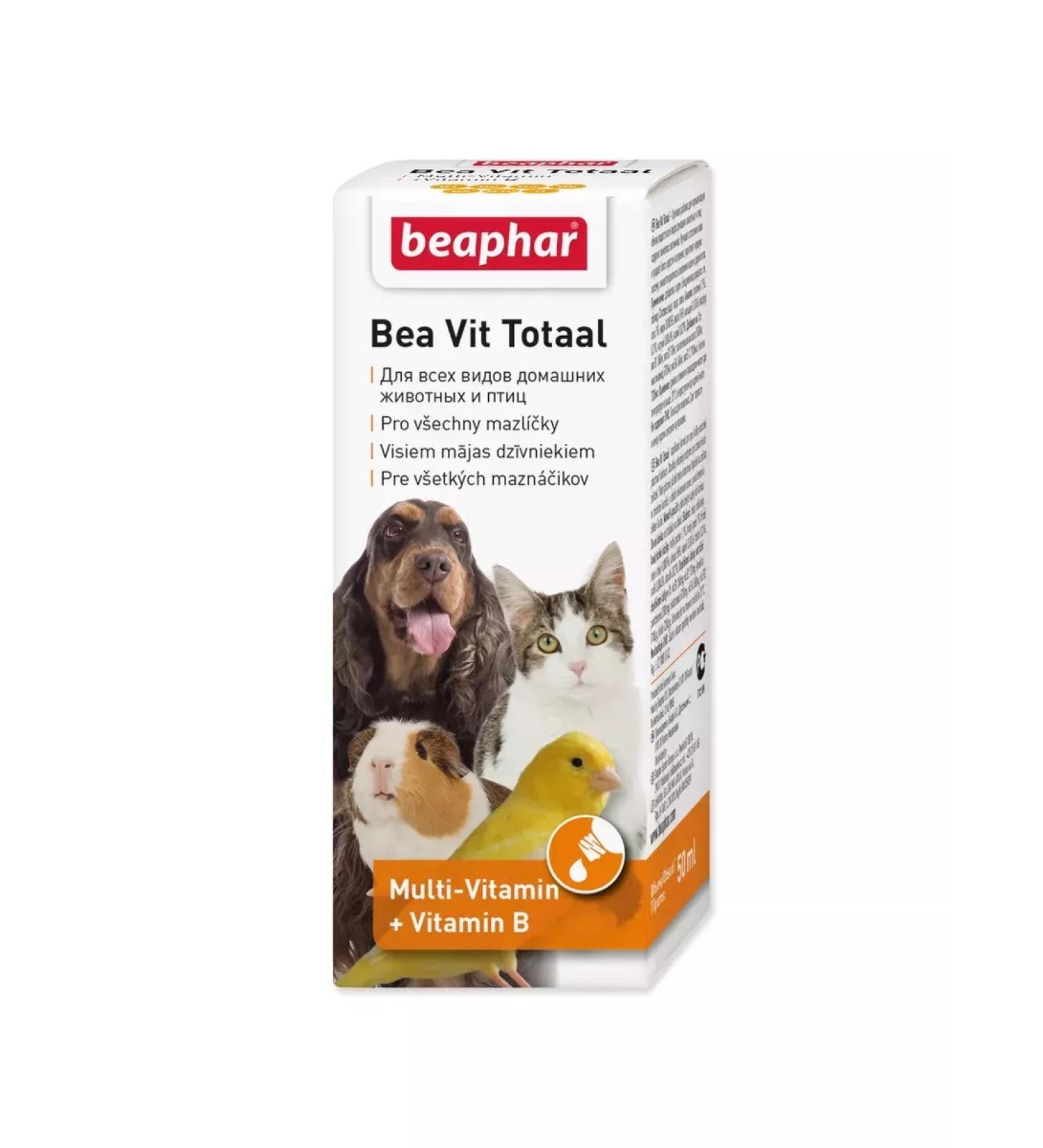 beaphar Feed for animals Bea Vit Totaal 50ml - Buy Online on GoSupps.com