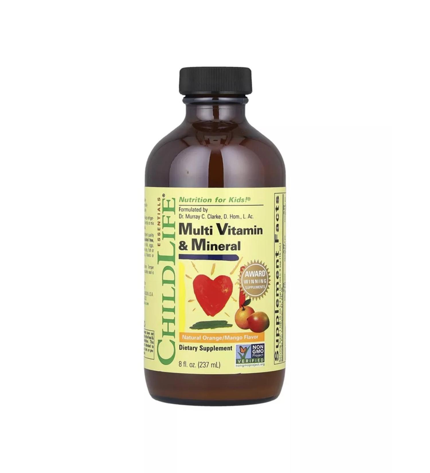 ChildLife Children's multivitamins taste of orange and mangoes 237 ml