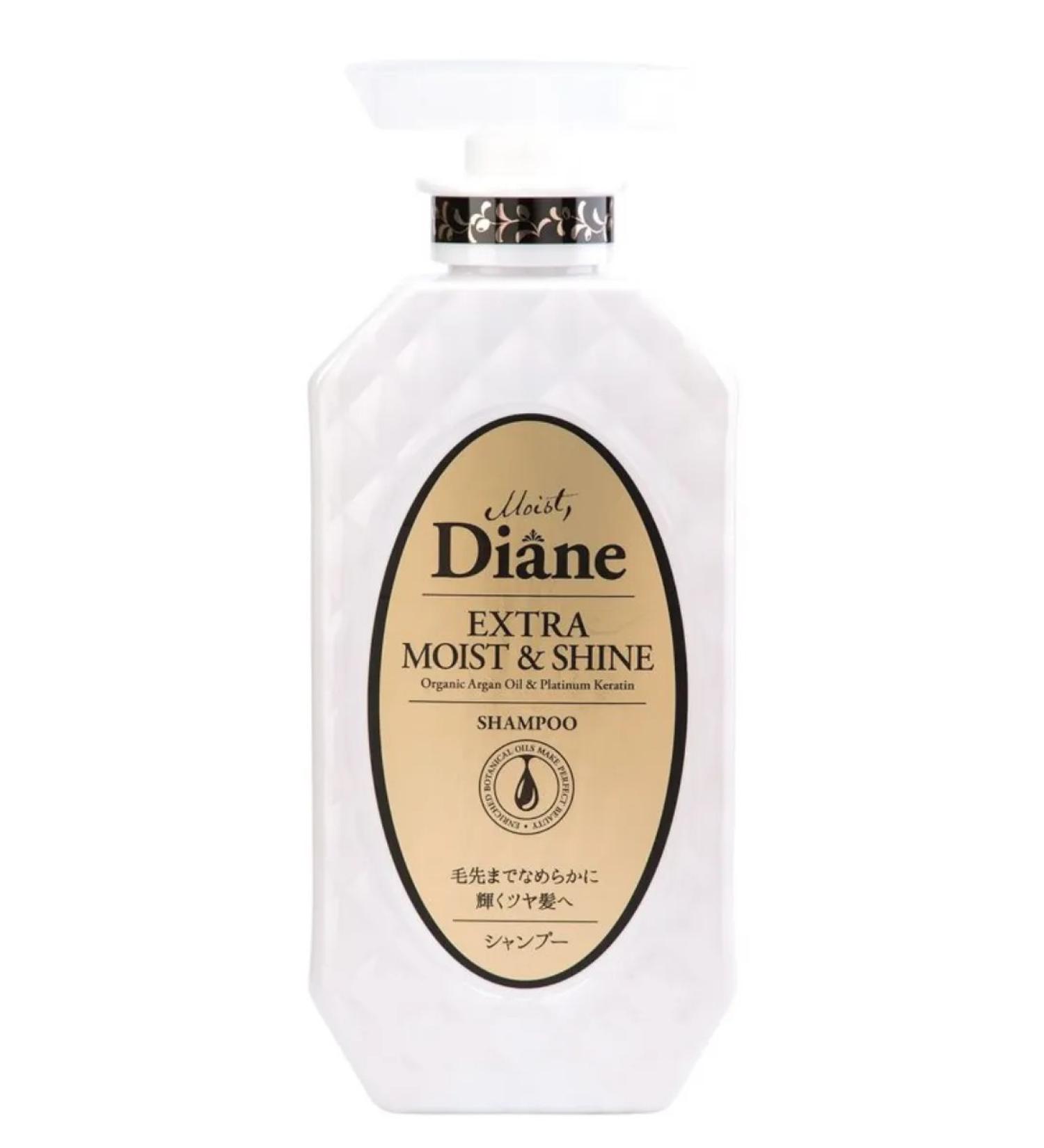 MOIST DIANE Hair shampoo keratin moisturizing and shine 450 ml - Buy Online on GoSupps.com