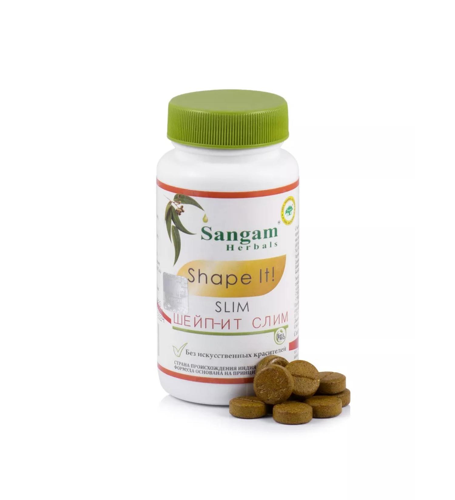 Sangam Herbals Shaip IT Slim 750 mg 60 tab