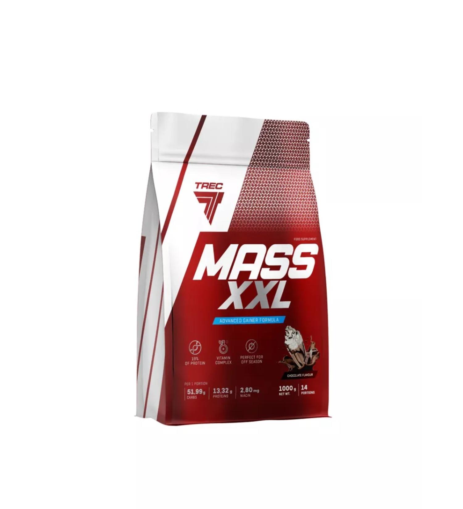 Trec Nutrition Powerful Geiner Mass XXL 1000 grams strawberry