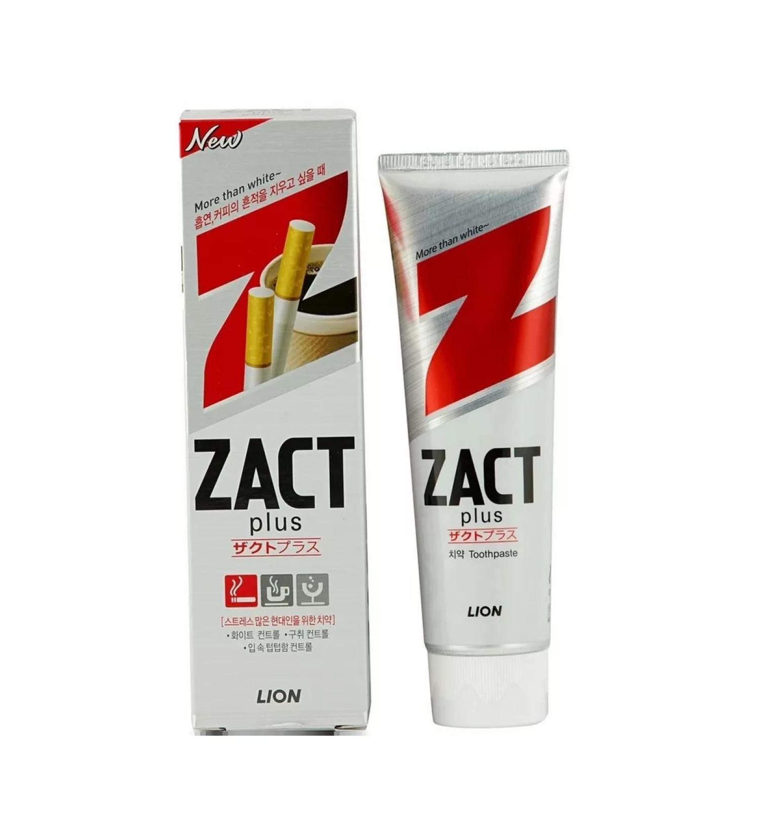 Cj Lion ZACT PLUS toothpaste whitening 150g