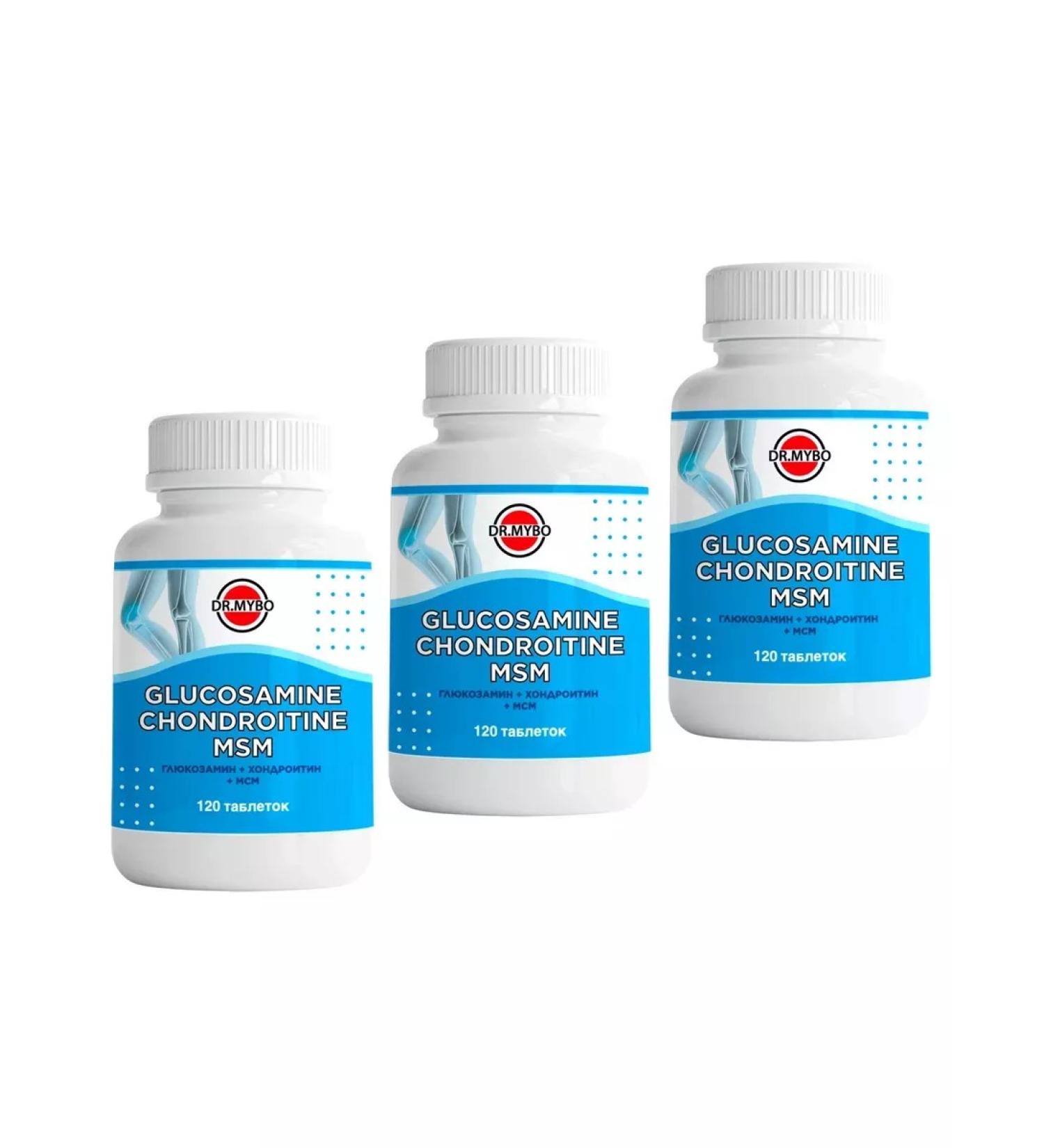 BADUP Glucosamine chondrotin MSM 3 pcs