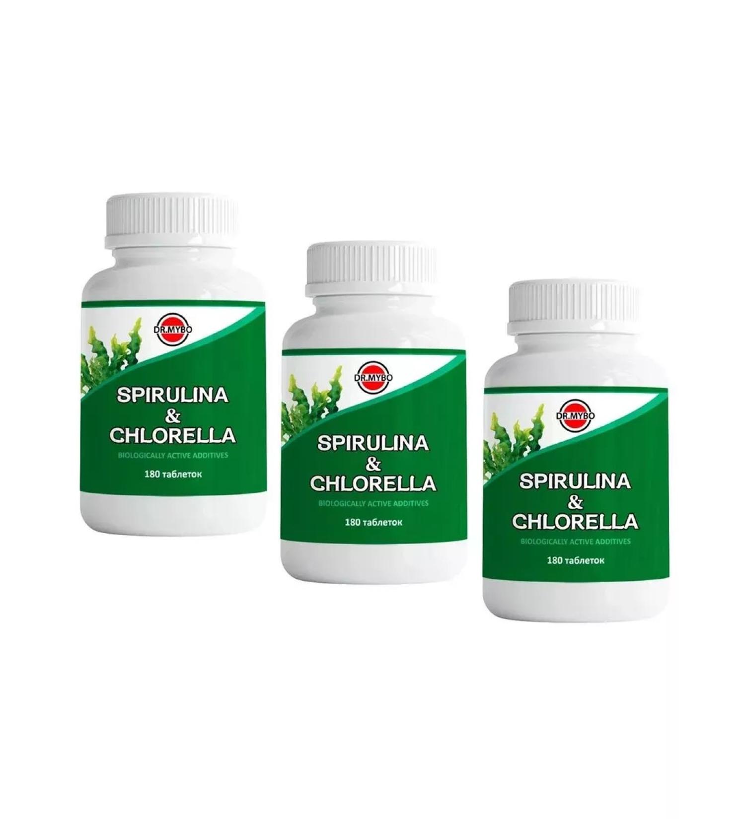 BADUP Spirulina Chlorella 3 pcs