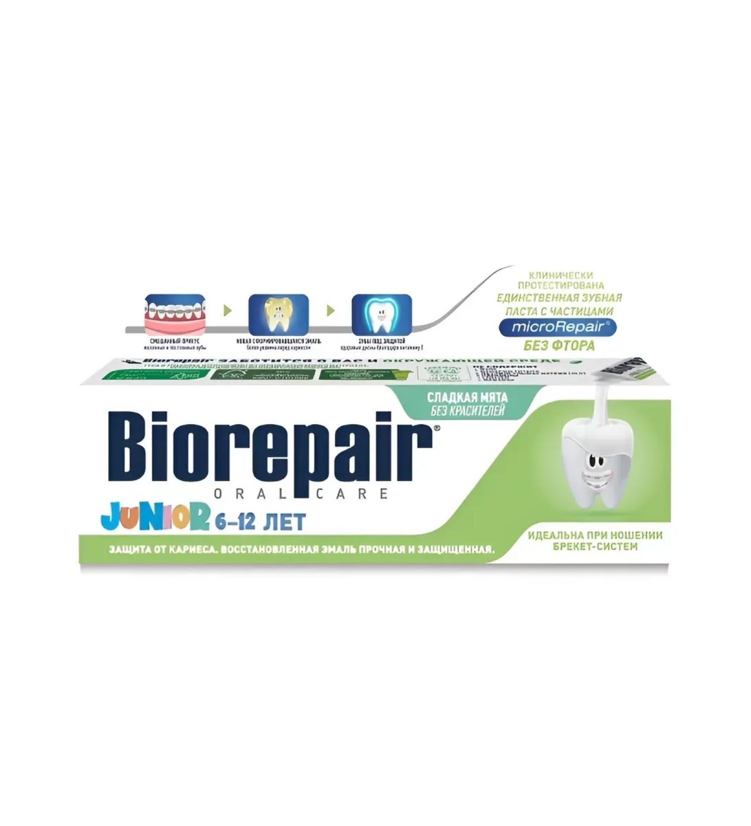 Biorepair Toothpaste for children 6-12 years old 75ml -1pcs