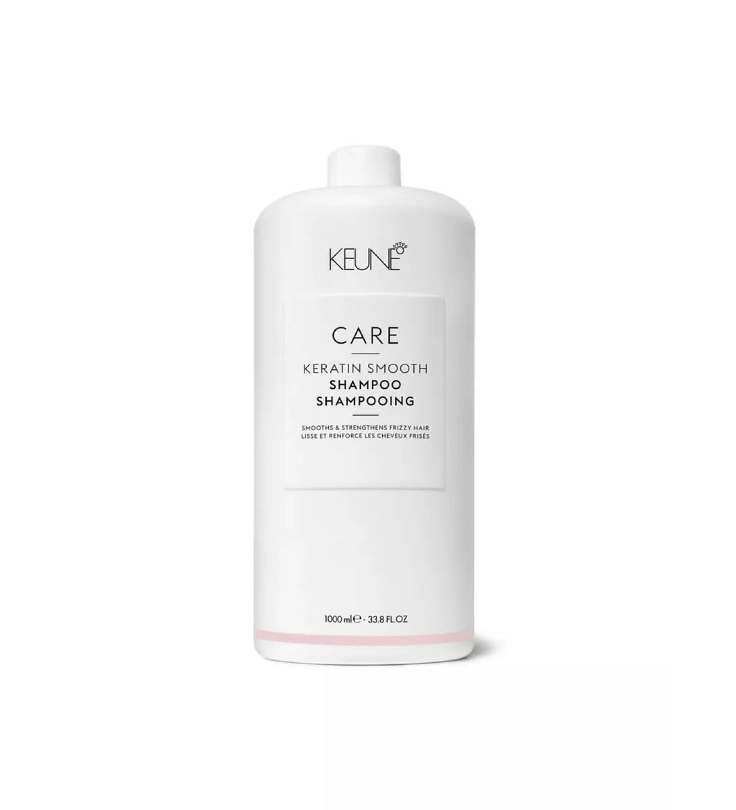 KEUNE Ceratin complex Care Keratin Smooth 1000 ml shampoo - Buy Online on GoSupps.com