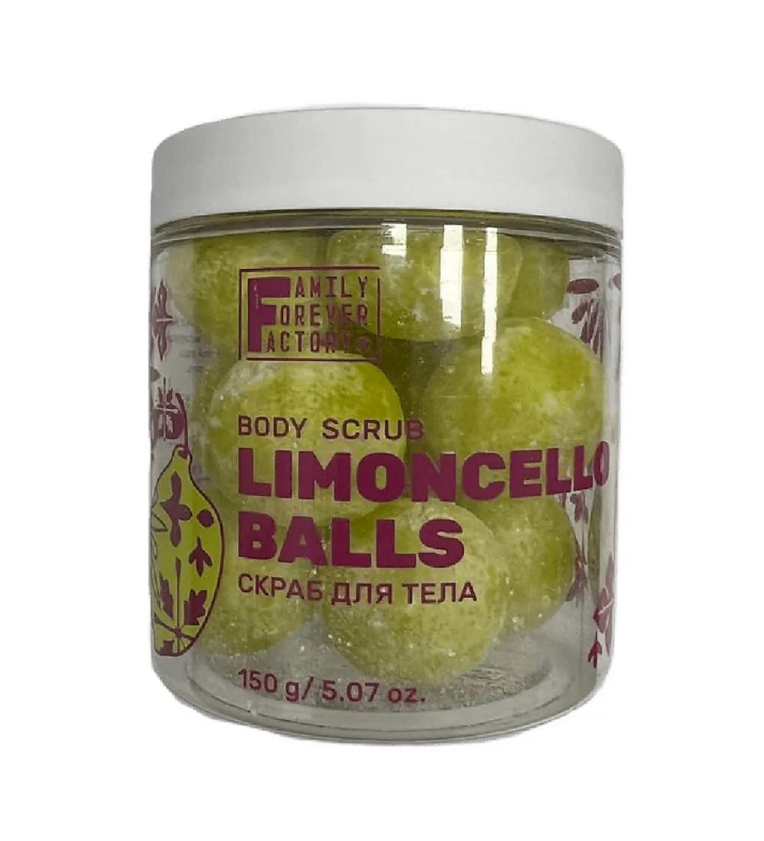 Family Forever Factory Limoncello Balls Body Scrub