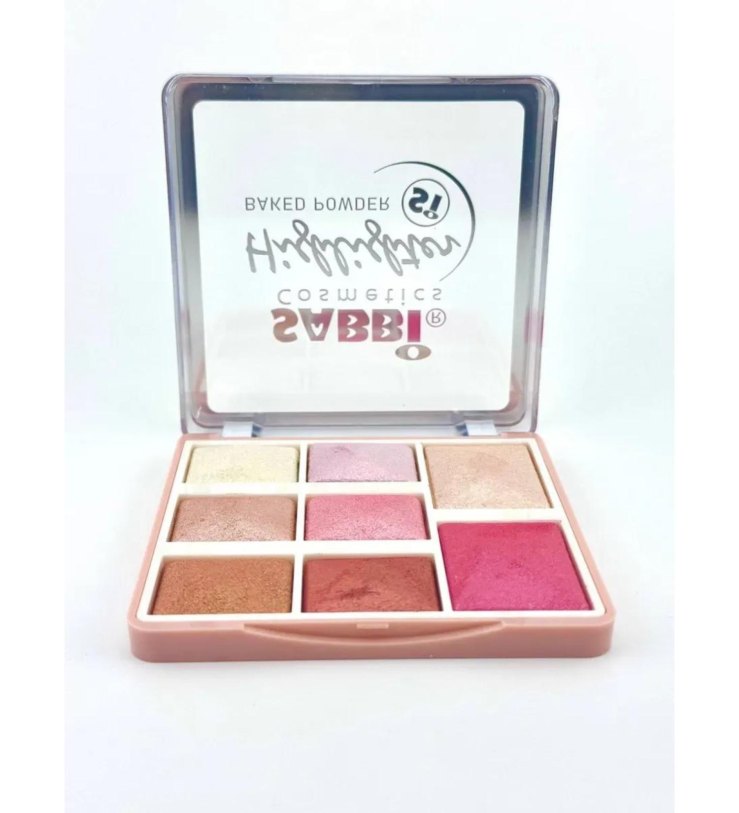 TikTok shop Highlighter Paletka Shabbi Eye Shadow No. 2 - Buy Online on GoSupps.com