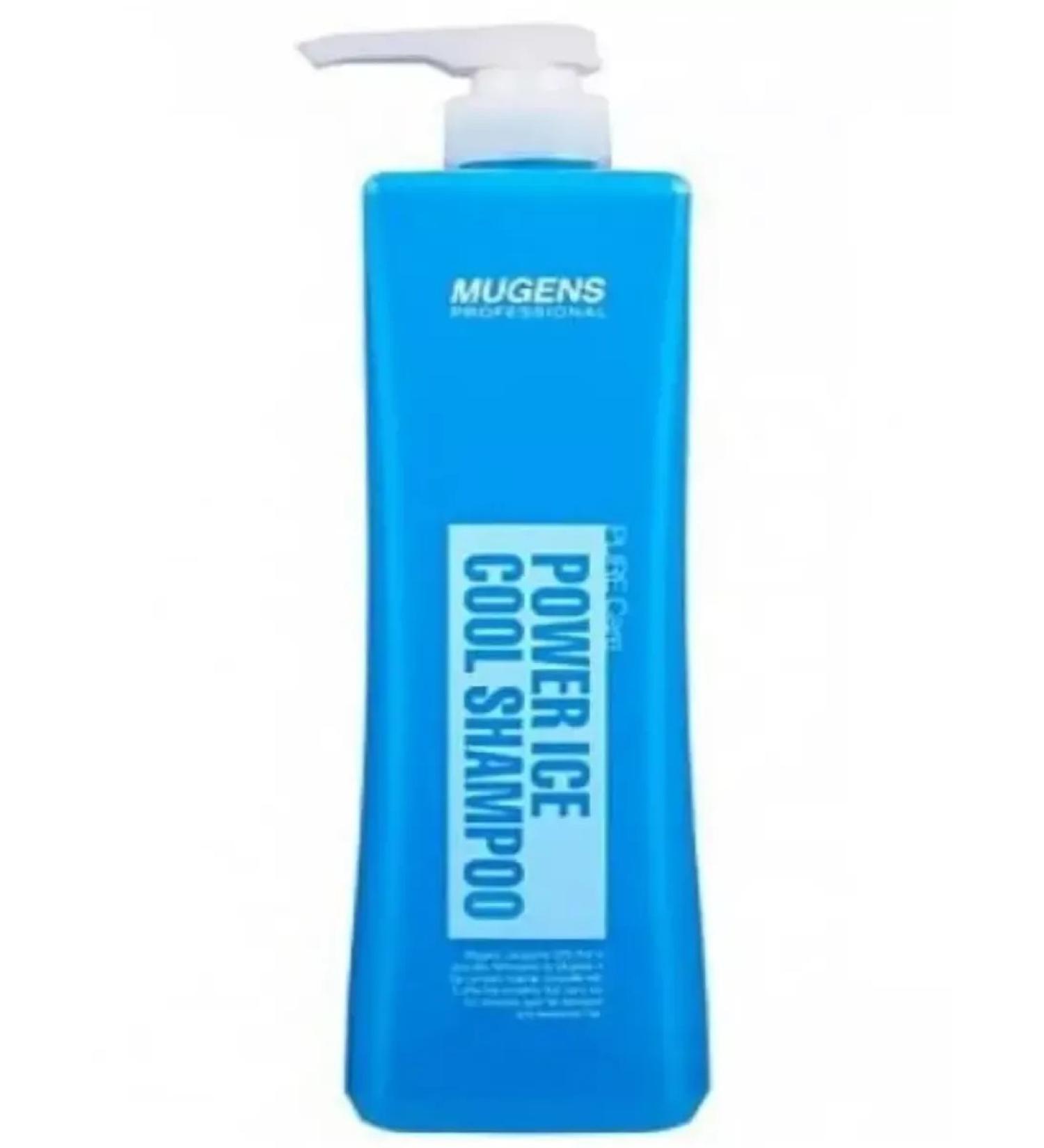 WELCOS Mugens Power Ice Cool cooling hair shampoo 1000ml