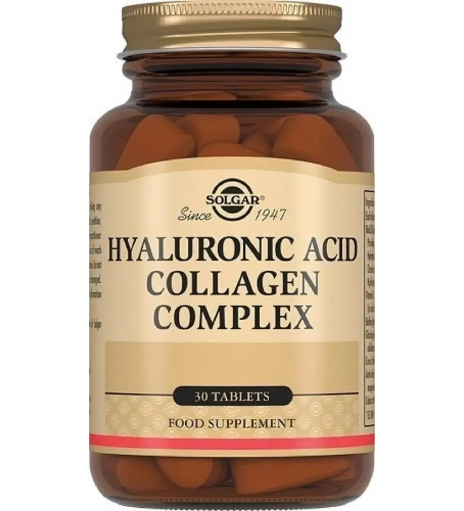 Solgar complex of collagen and hyaluronic acid No. 30 -1UP