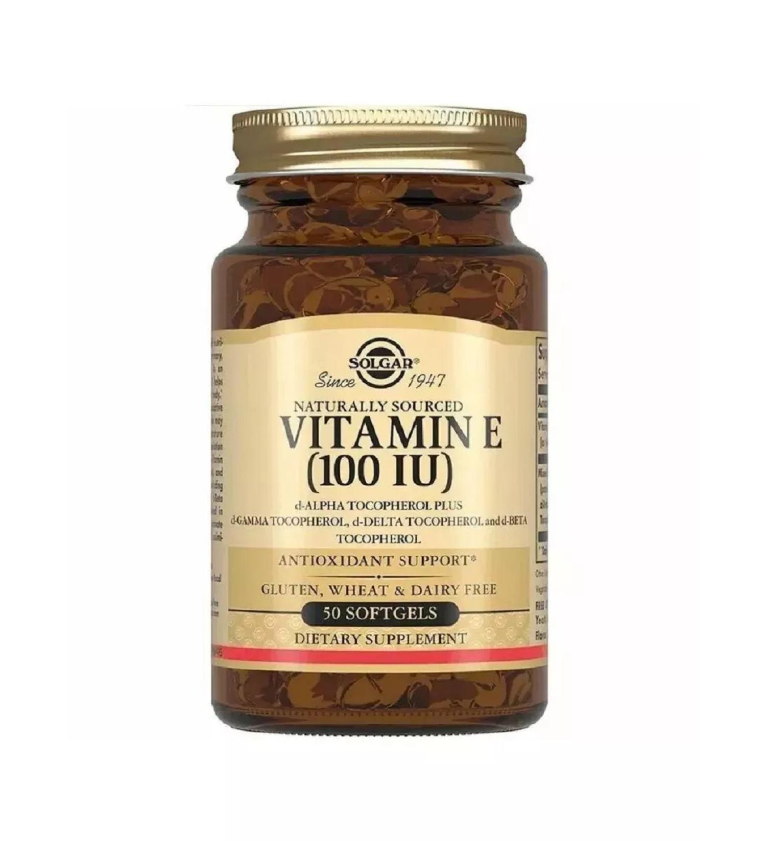 Solgar vitamin E 100me N50 -1UP