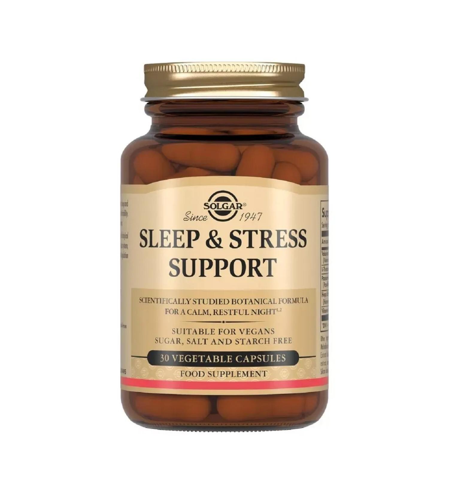 Solgar Sleep and Night Stress Control caps No. 30 -1UP