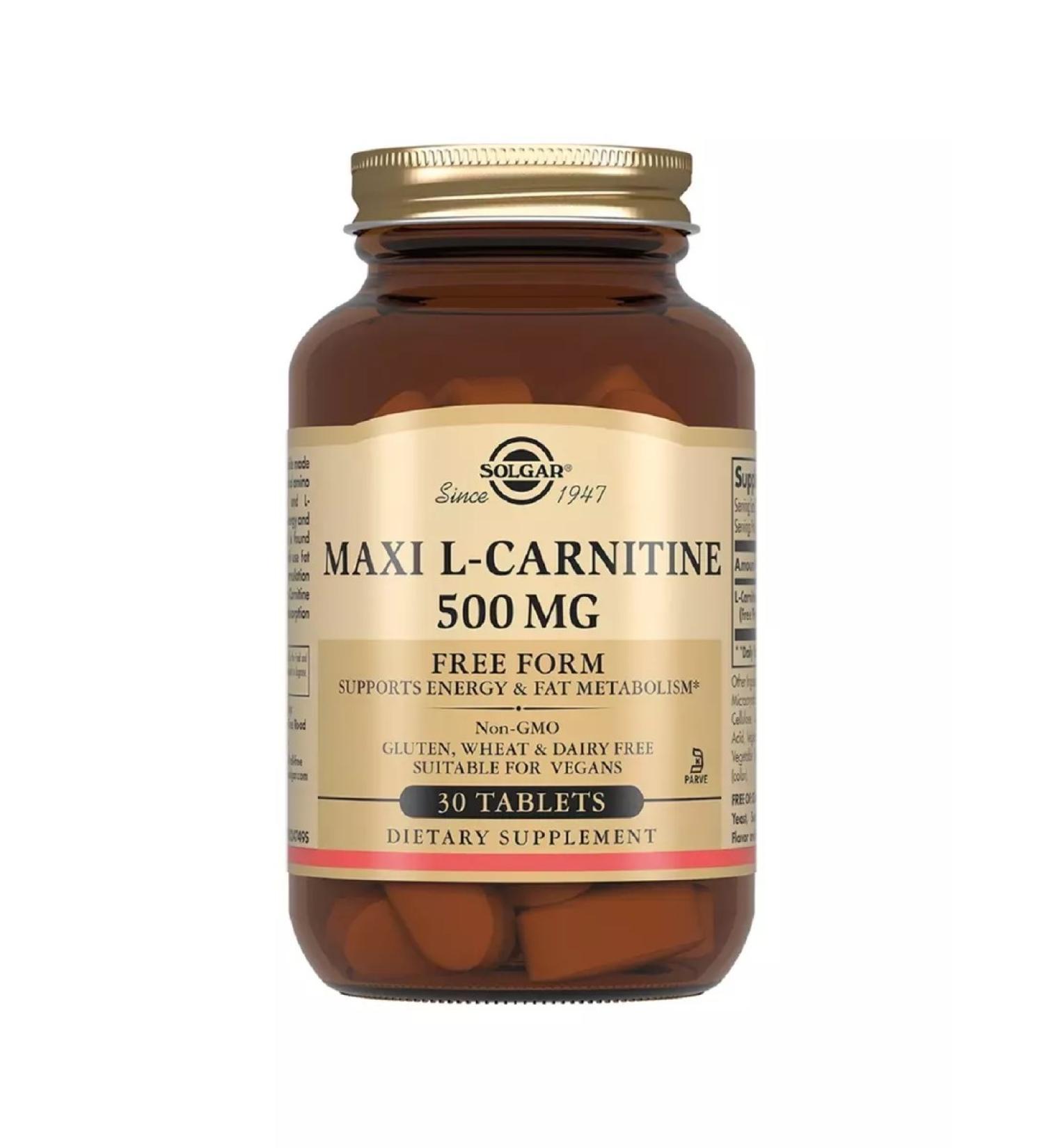 Solgar l -carnitin caps No. 30 - 1UP