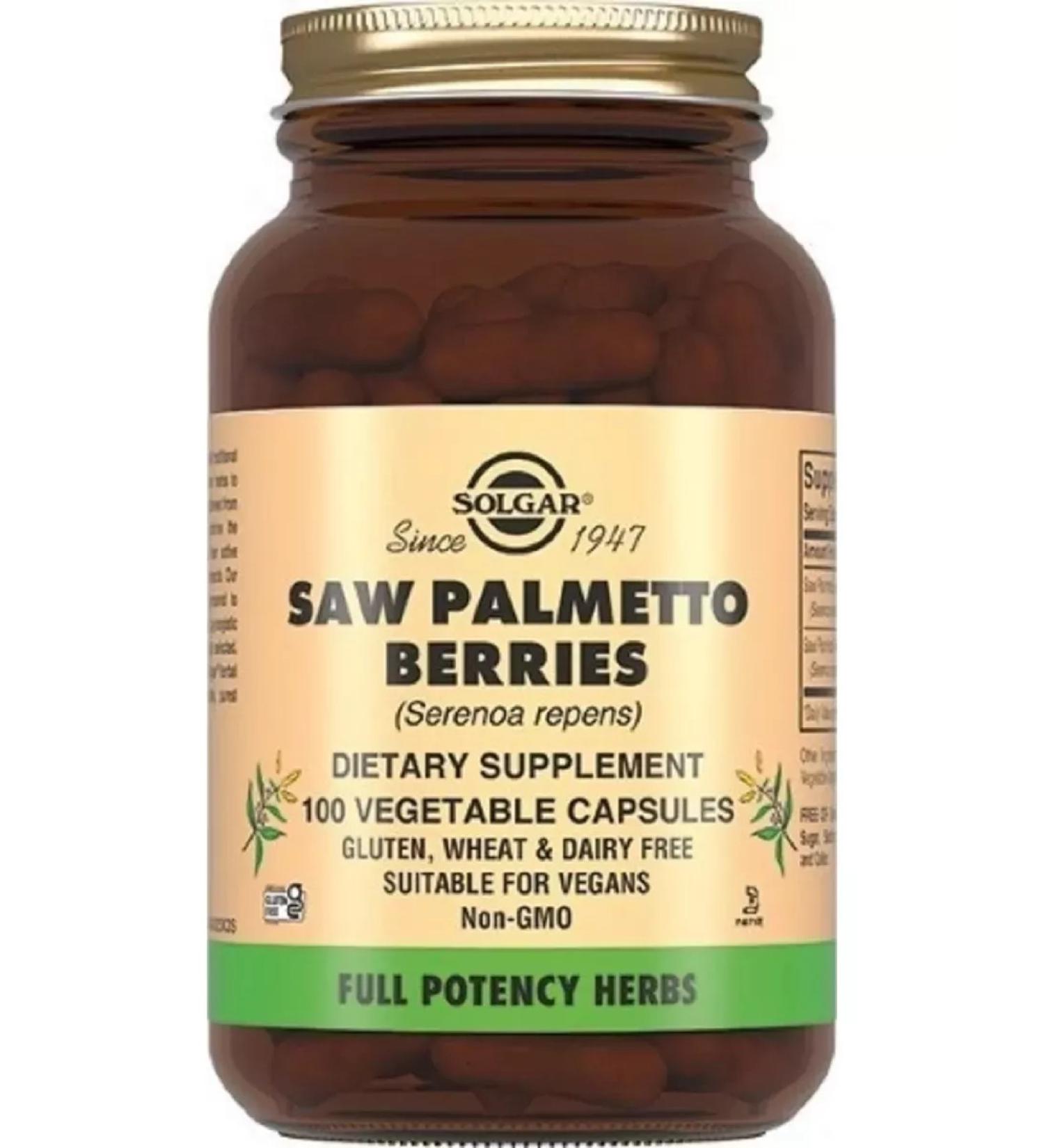 Solgar berries with palmetto No. 100 - 1UP