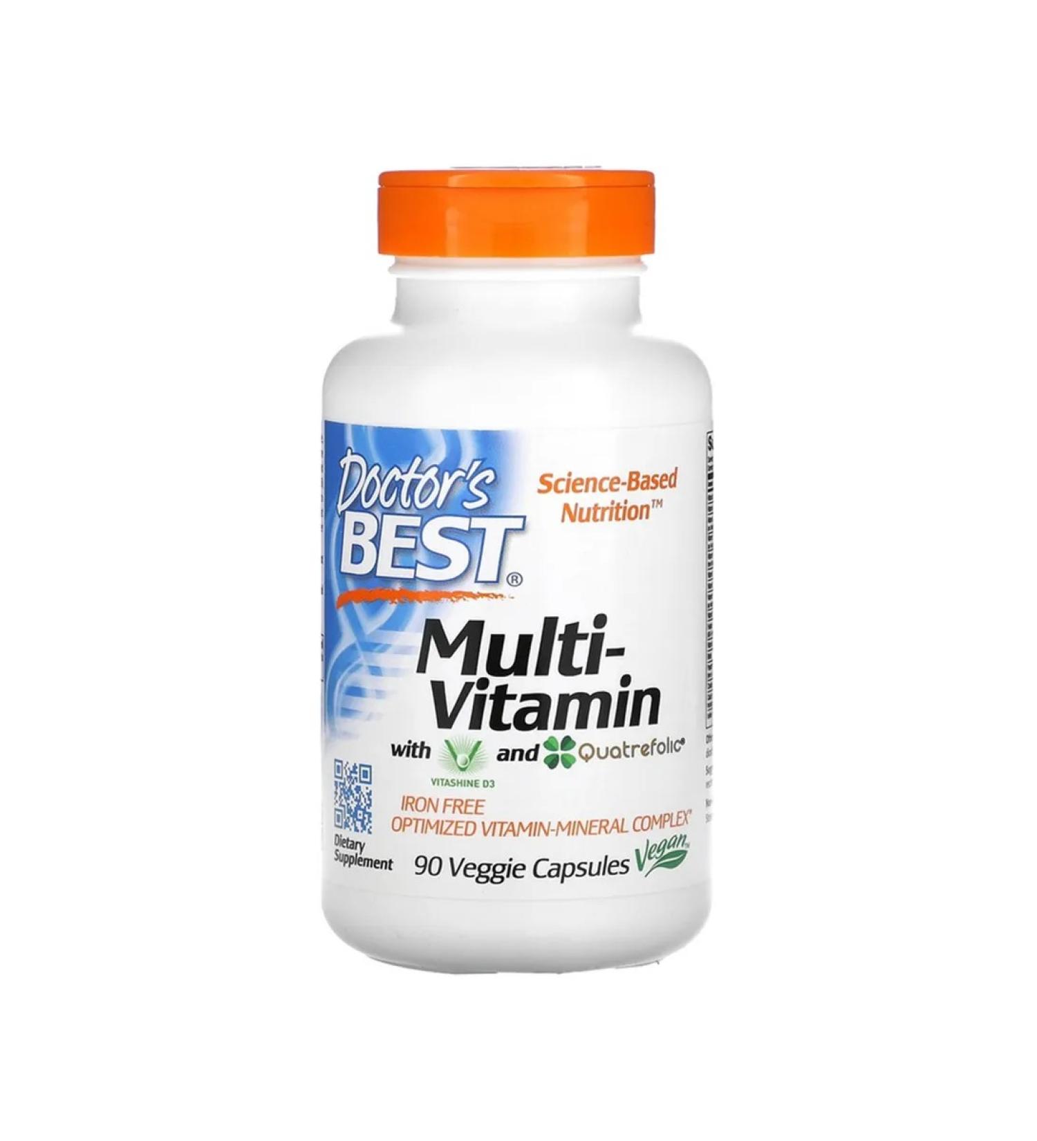 Doctor's Best Multivitamins 90 plant capsules - Buy Online on GoSupps.com