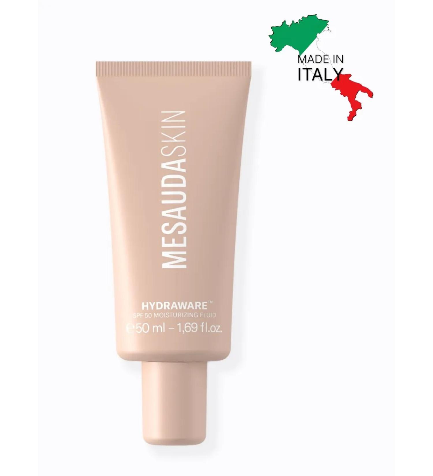 Mesauda Moisturizing tonal fluid with hyaluronic acid SPF 50 - Buy Online on GoSupps.com