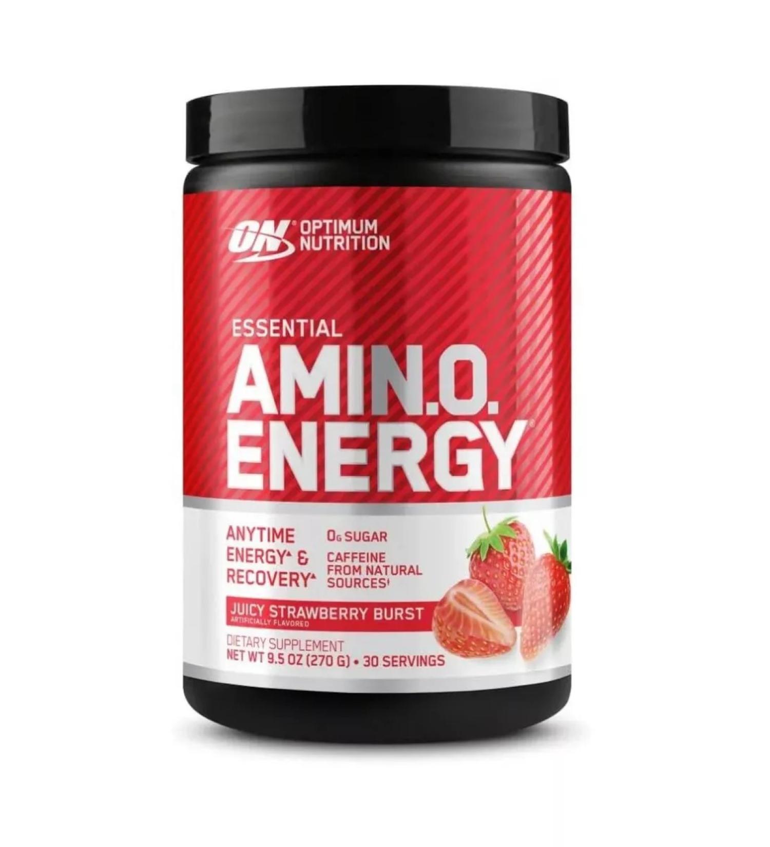 Optimum Nutrition Amino acids Amino Energy 270g strawberries - Buy Online on GoSupps.com