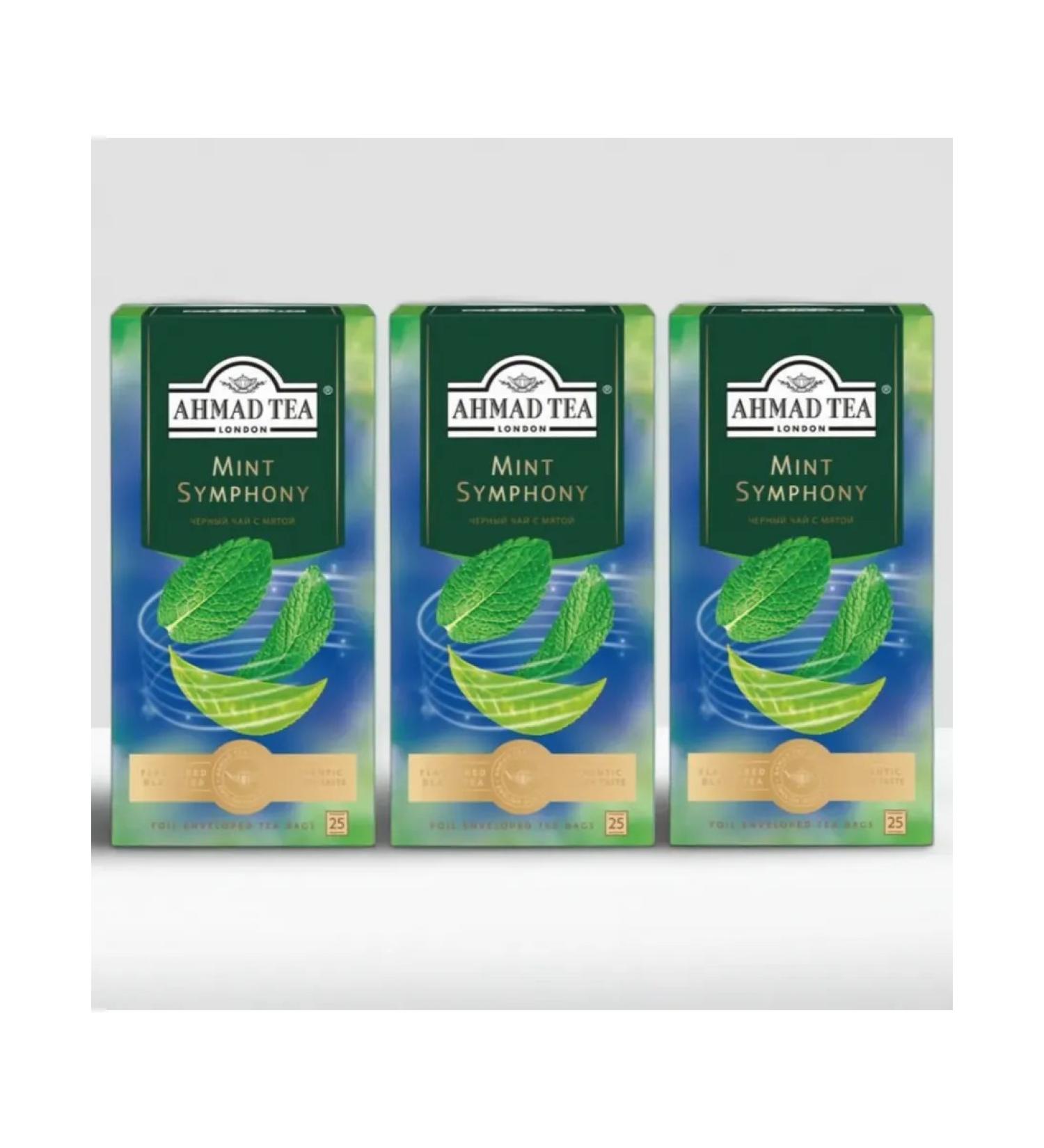 Ahmad Tea Tea black ahmad mint simony 25 packets 3 pieces