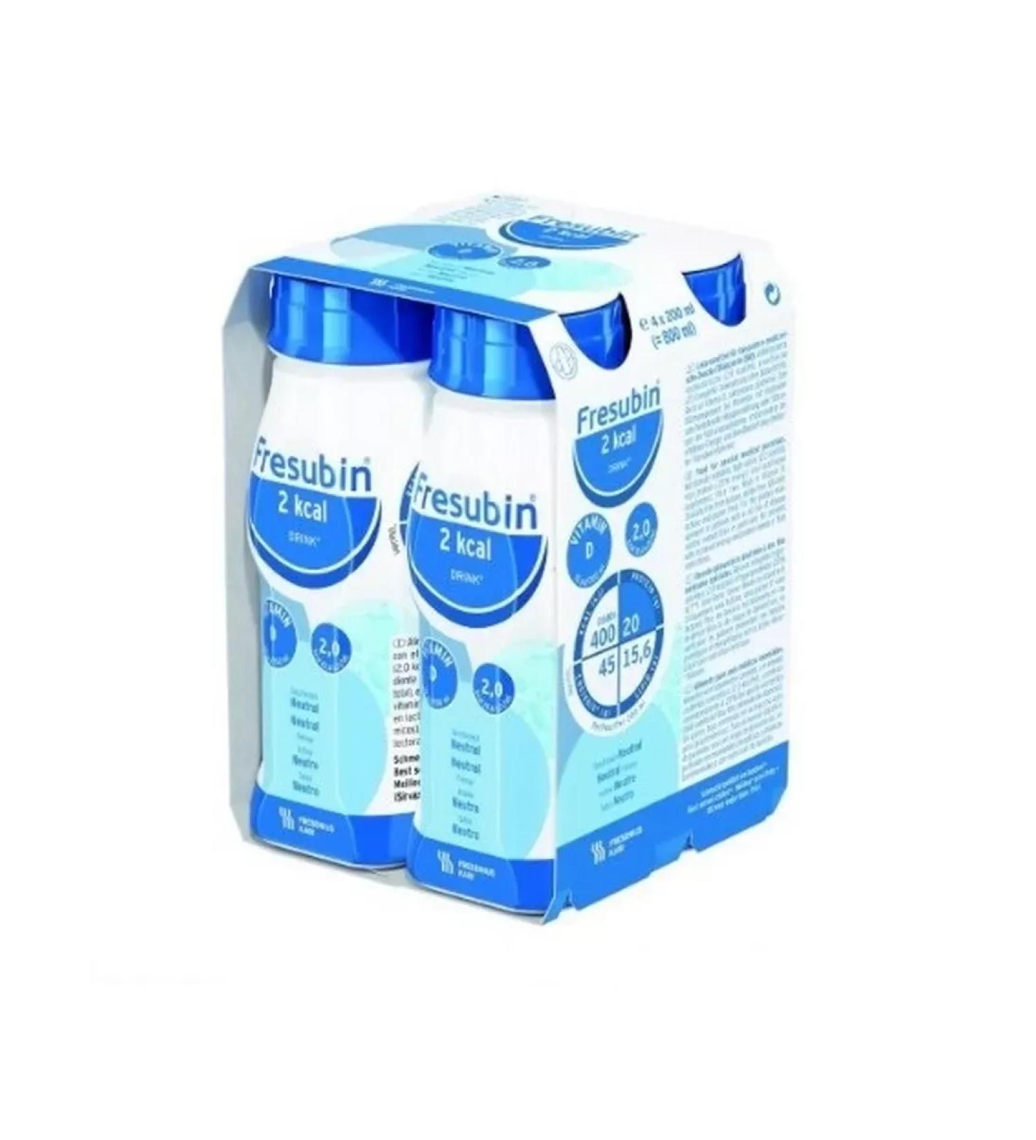 Fresubin 2kcal drink with dietary fibers of 200 ml 4pcs in 1