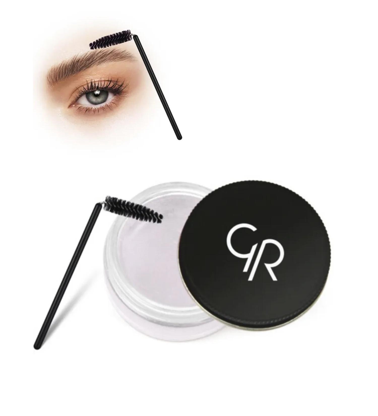 golden rose Wax for eyebrow correction persistent transparent with a brush - Buy Online on GoSupps.com
