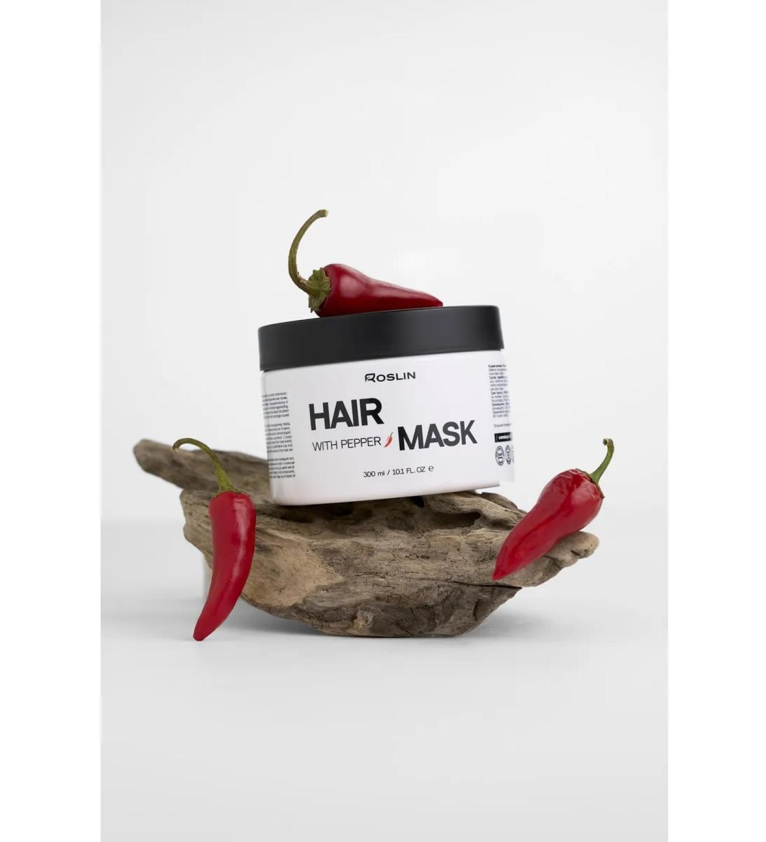 ROSLIN Hair mask with pepper against falling out activator - Buy Online on GoSupps.com