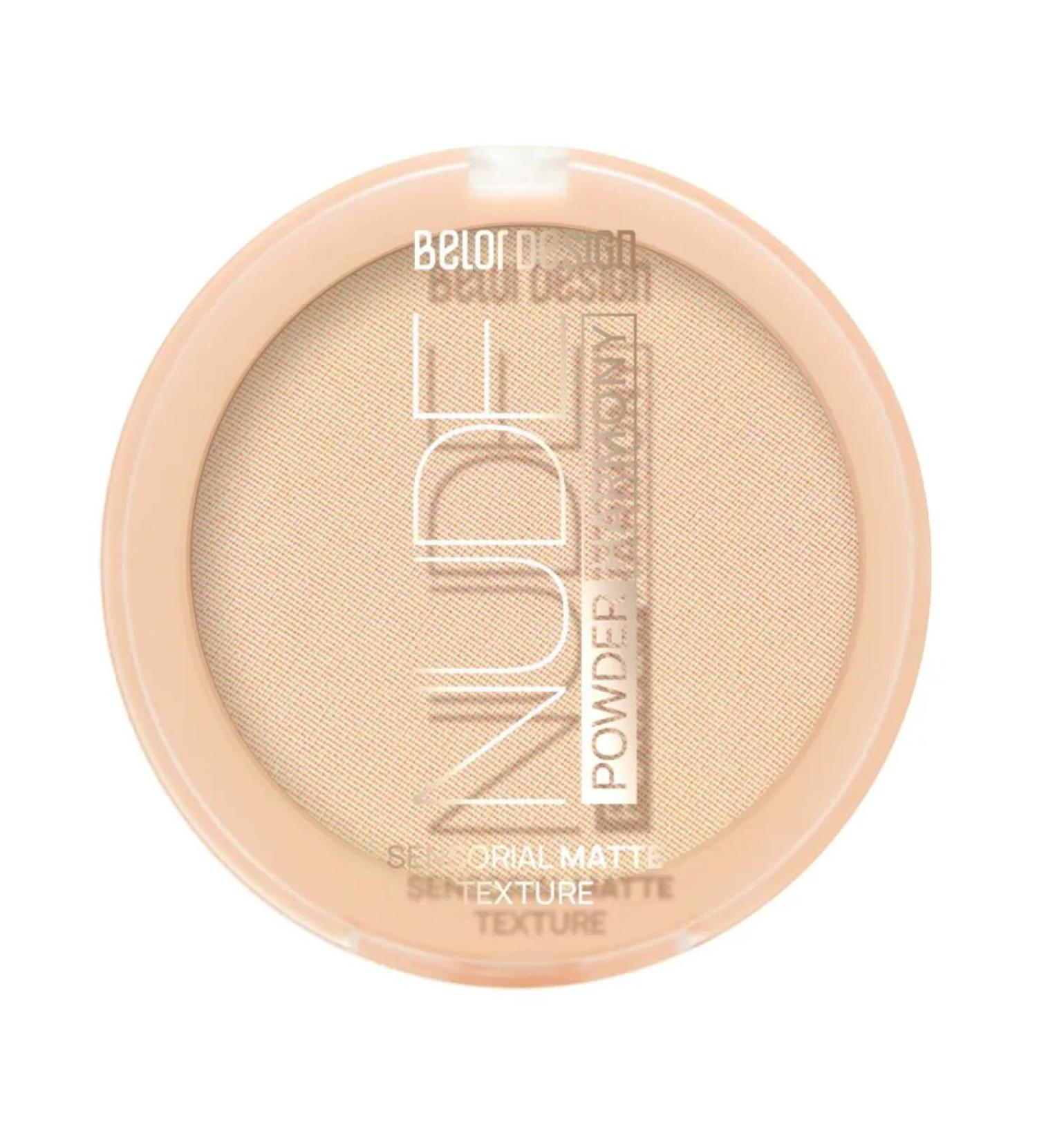 Belor Design Powder matting compact nude Harmony tone 3 - Buy Online on GoSupps.com