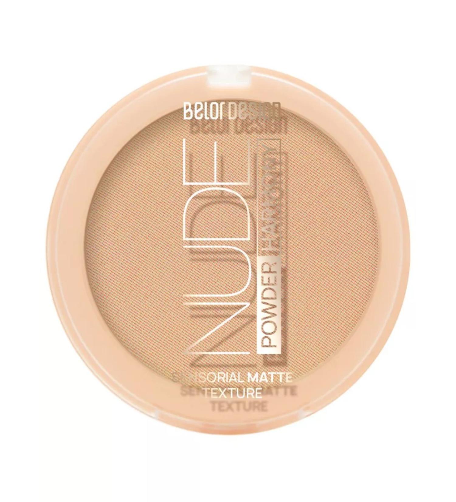Belor Design Powder matting compact nude Harmony tone 4 - Buy Online on GoSupps.com