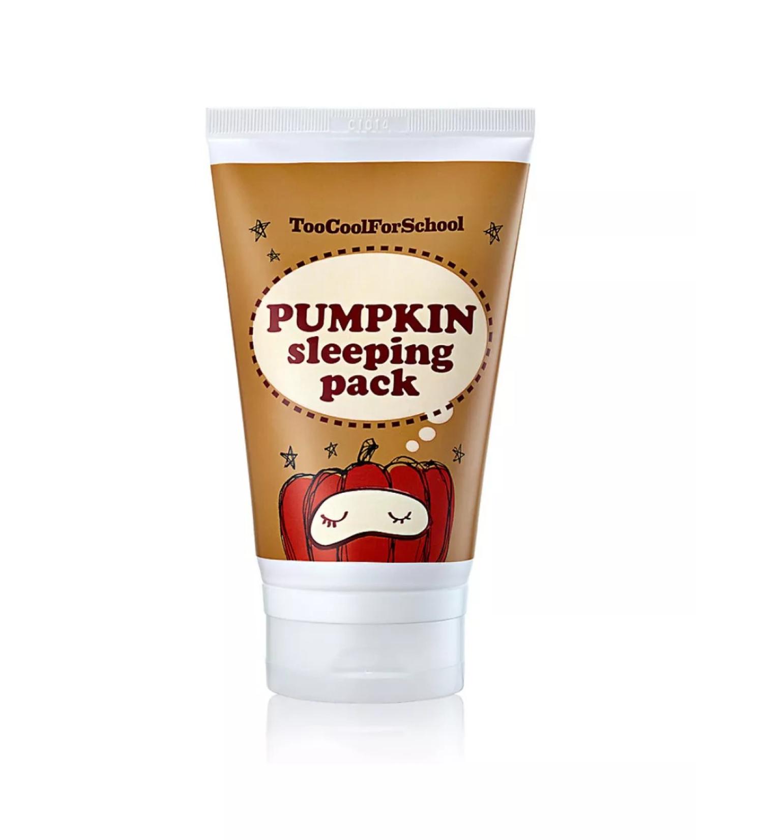 too cool for school Night Mask Pumpkin 100 ml - Buy Online on GoSupps.com