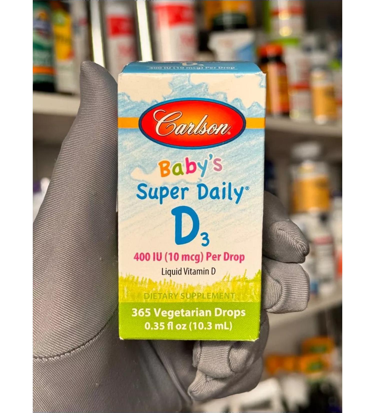 Carlson Vitamin D3 Super Daily D3 D 3 D 3