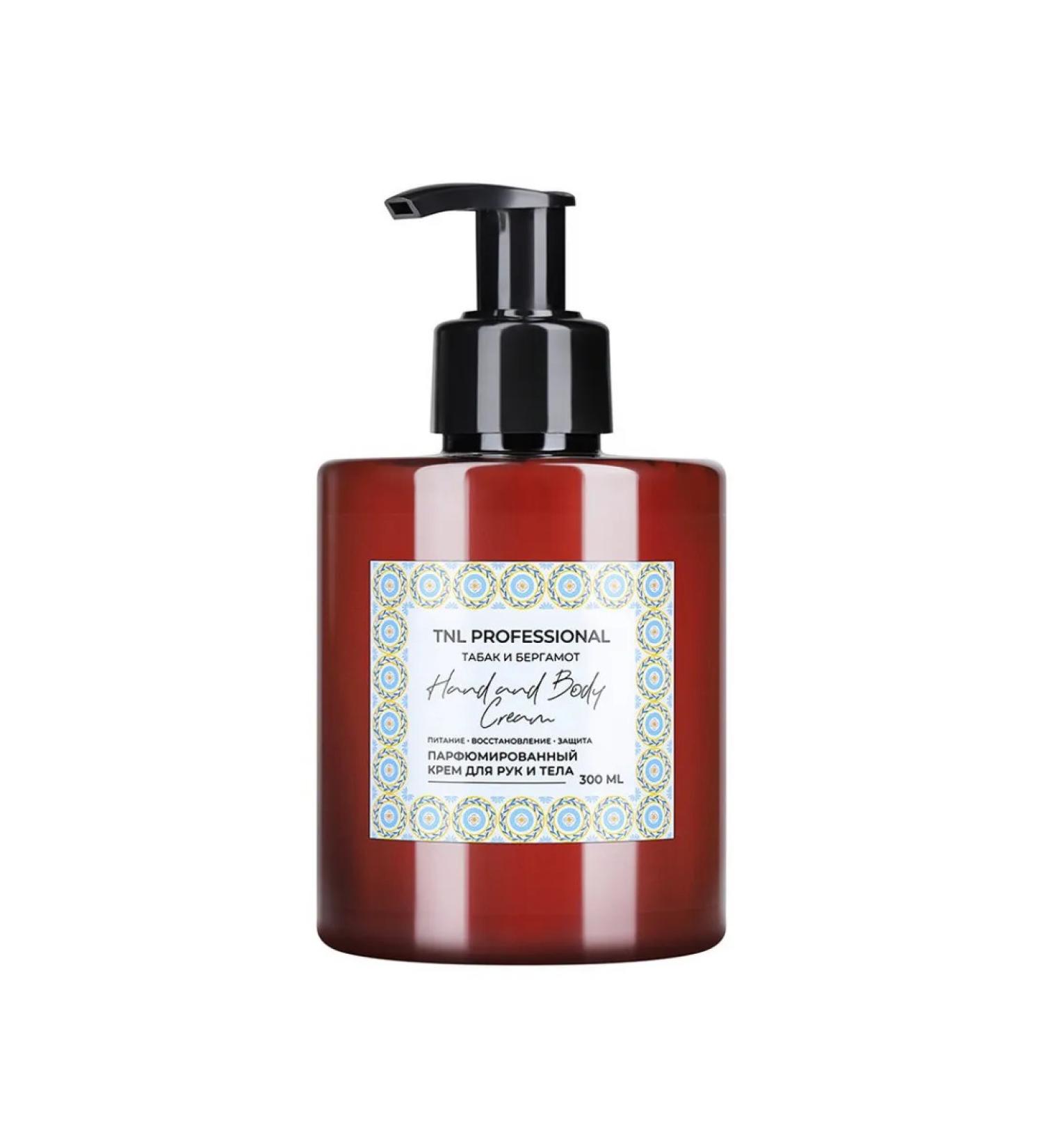 TNL PROFESSIONAL Hand and body "tobacco and bergamot" 300 ml - Buy Online on GoSupps.com