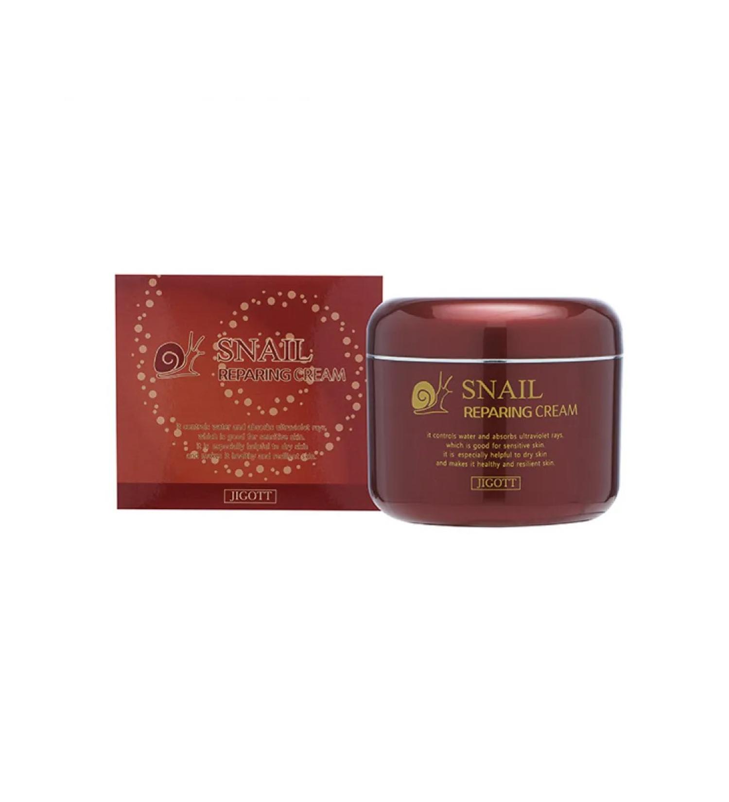 Jigott Restoring cream with mucin snail 100g